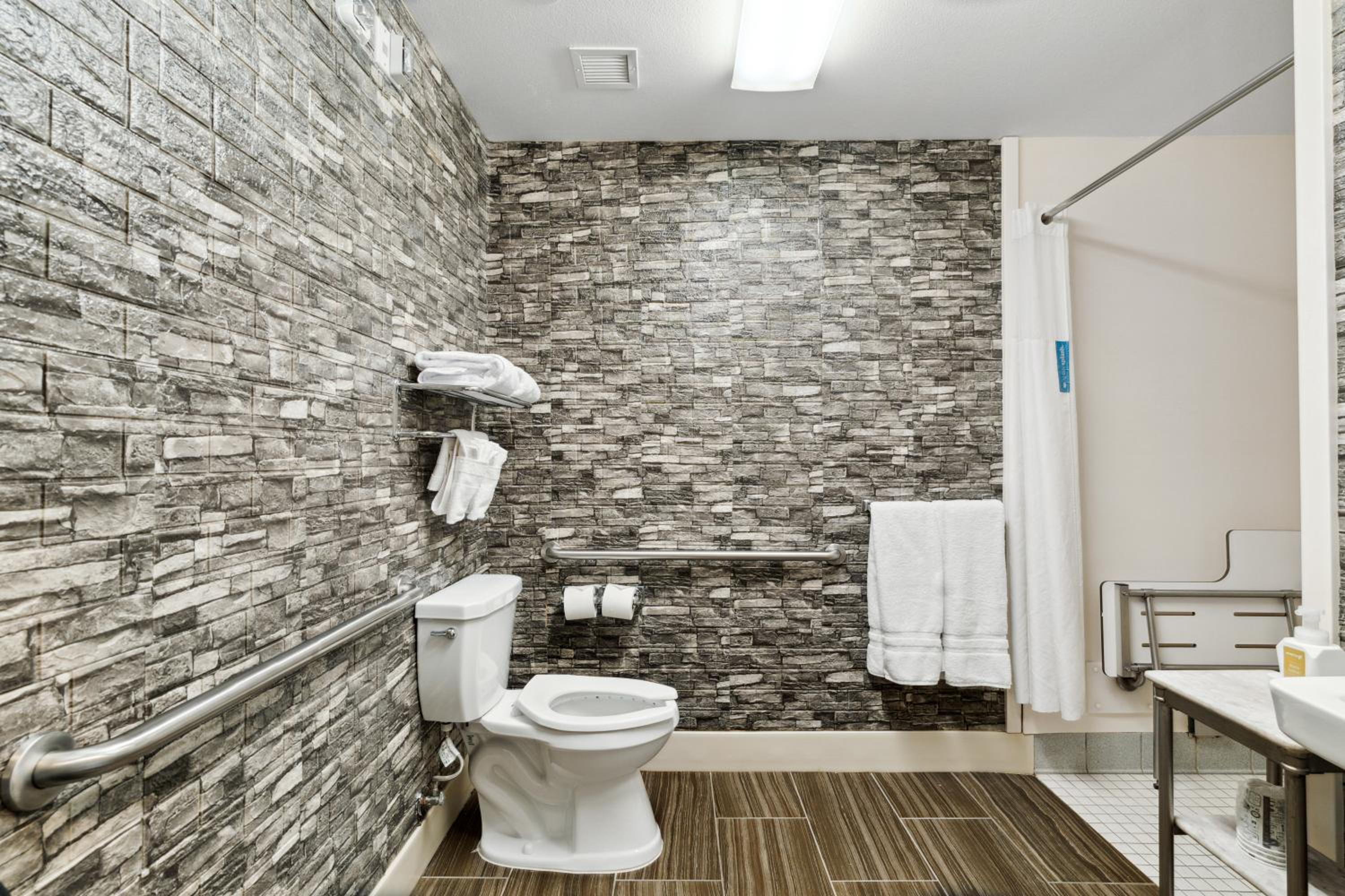 King Room with Roll-In Shower - Disability Access