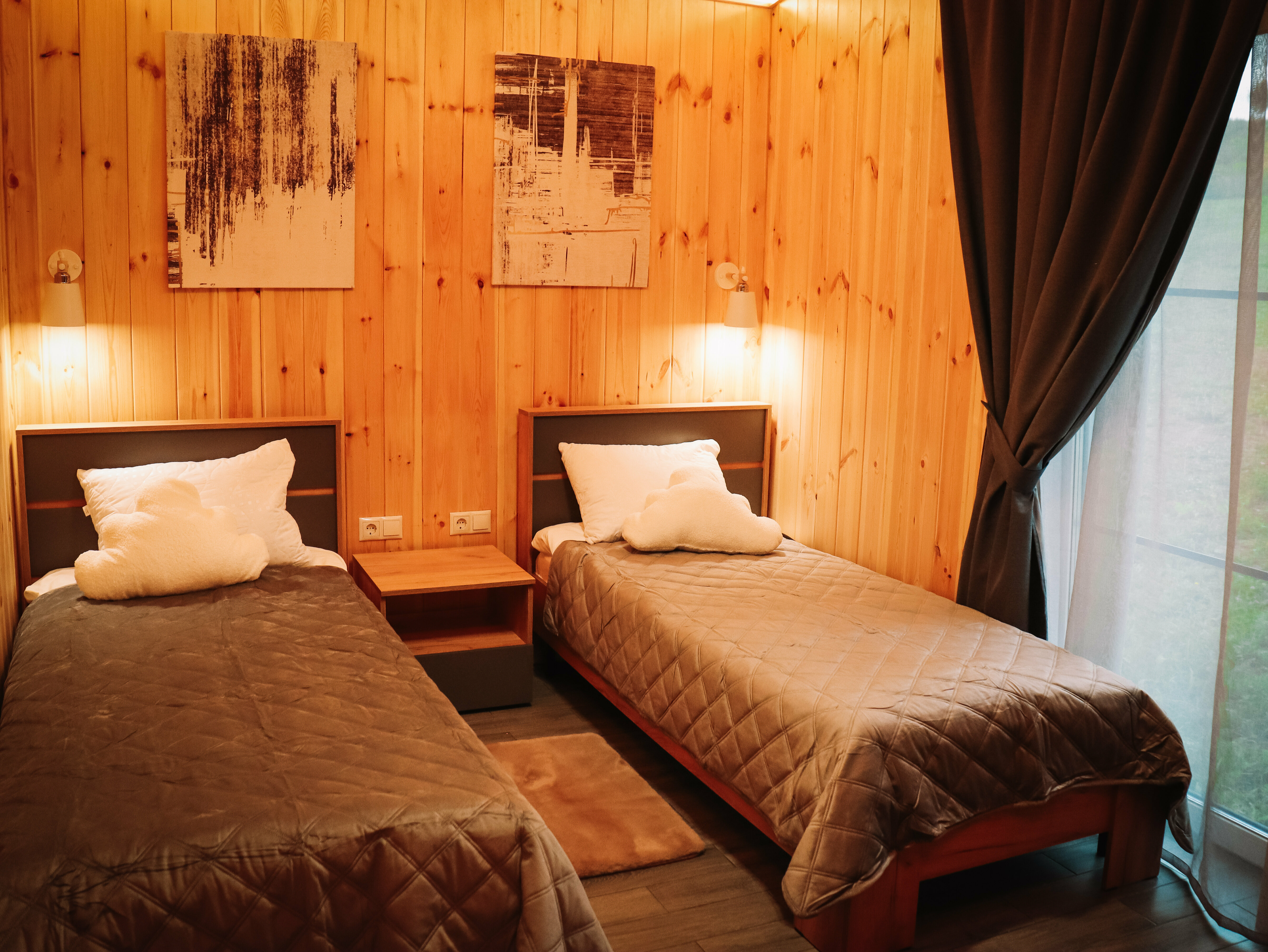 Коттедж с видом на озеро