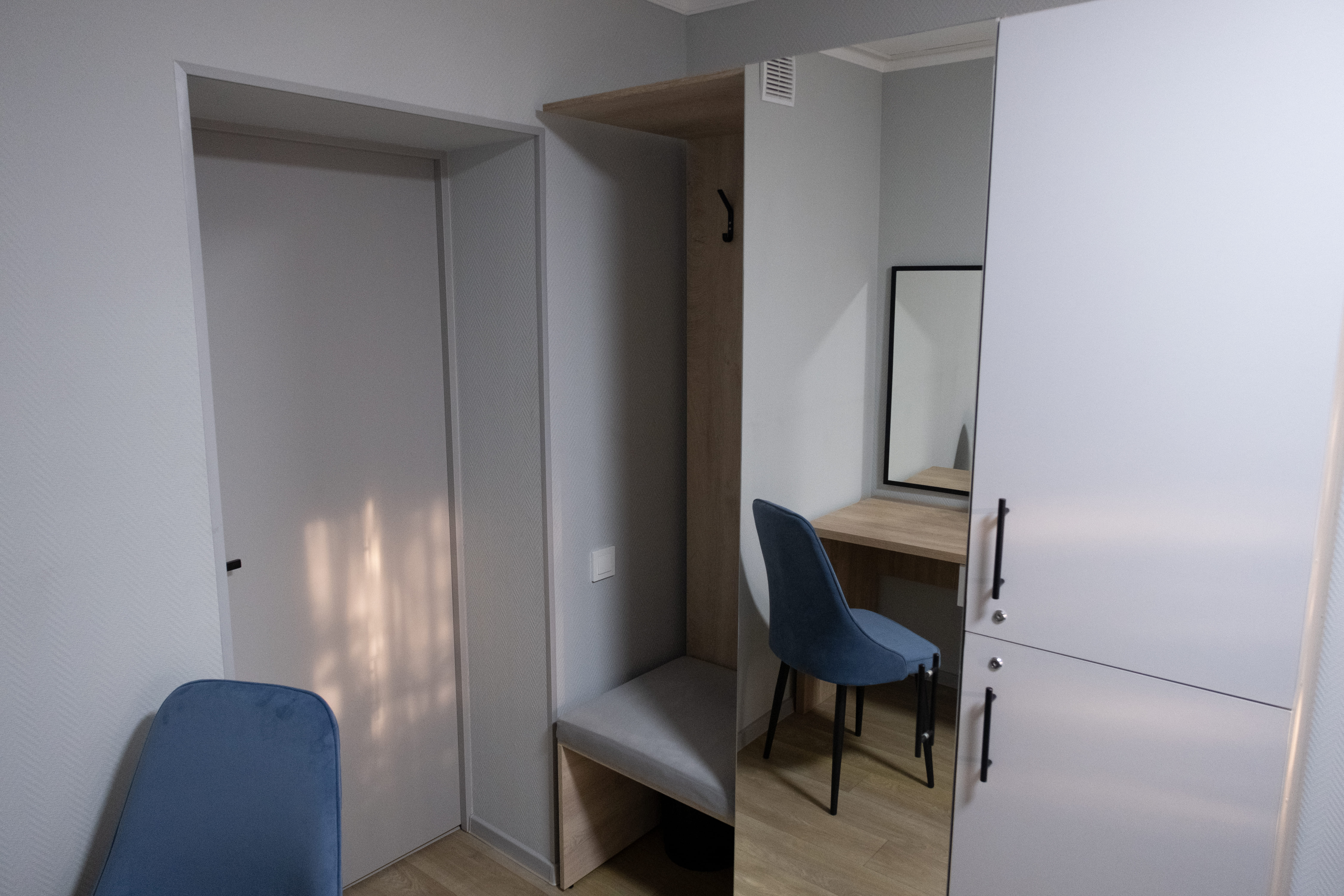 Двухместный с 2 отдельными кроватями эконом с су в блоке на 4 номера