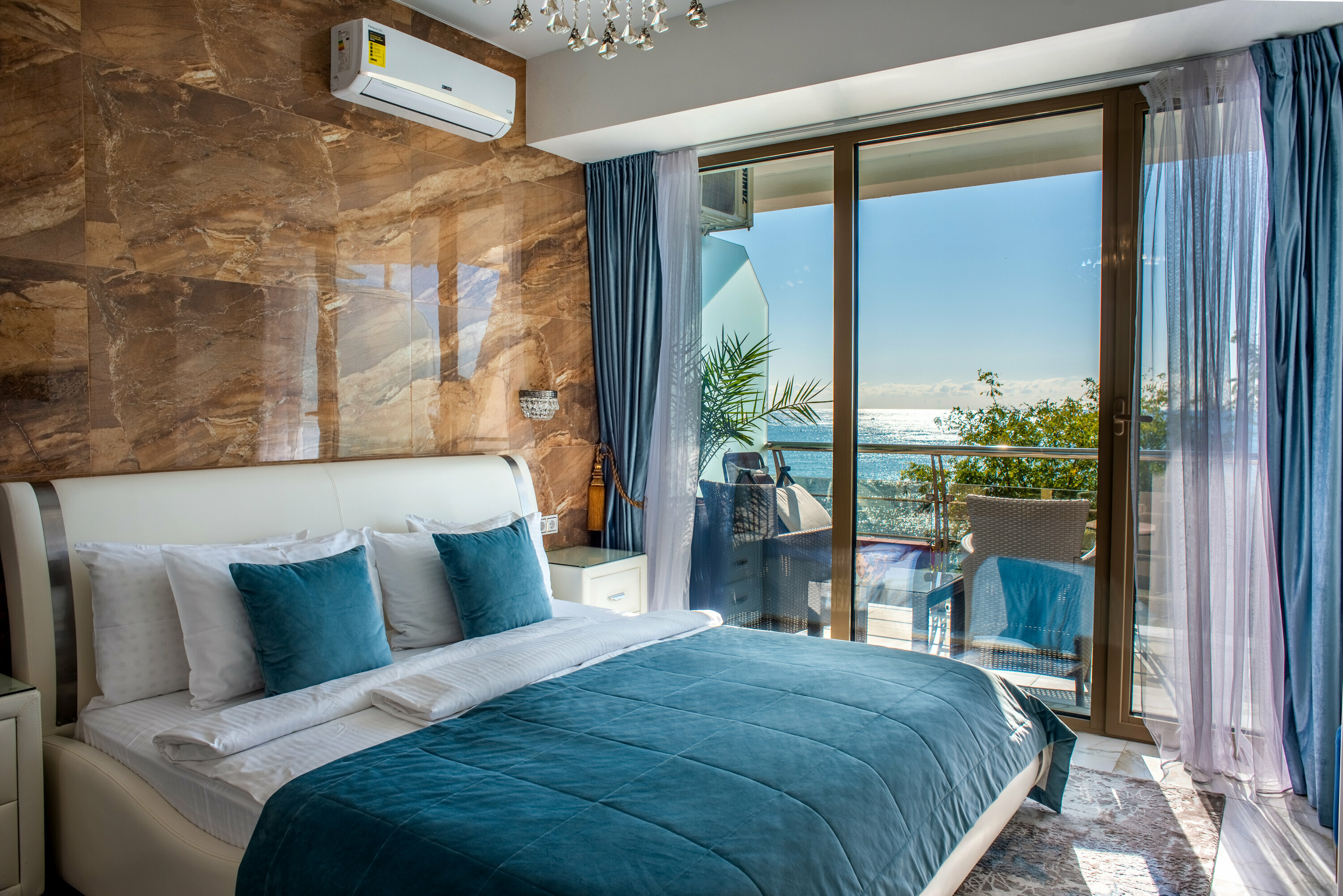 Апартаменты Marine с панорамным видом на море