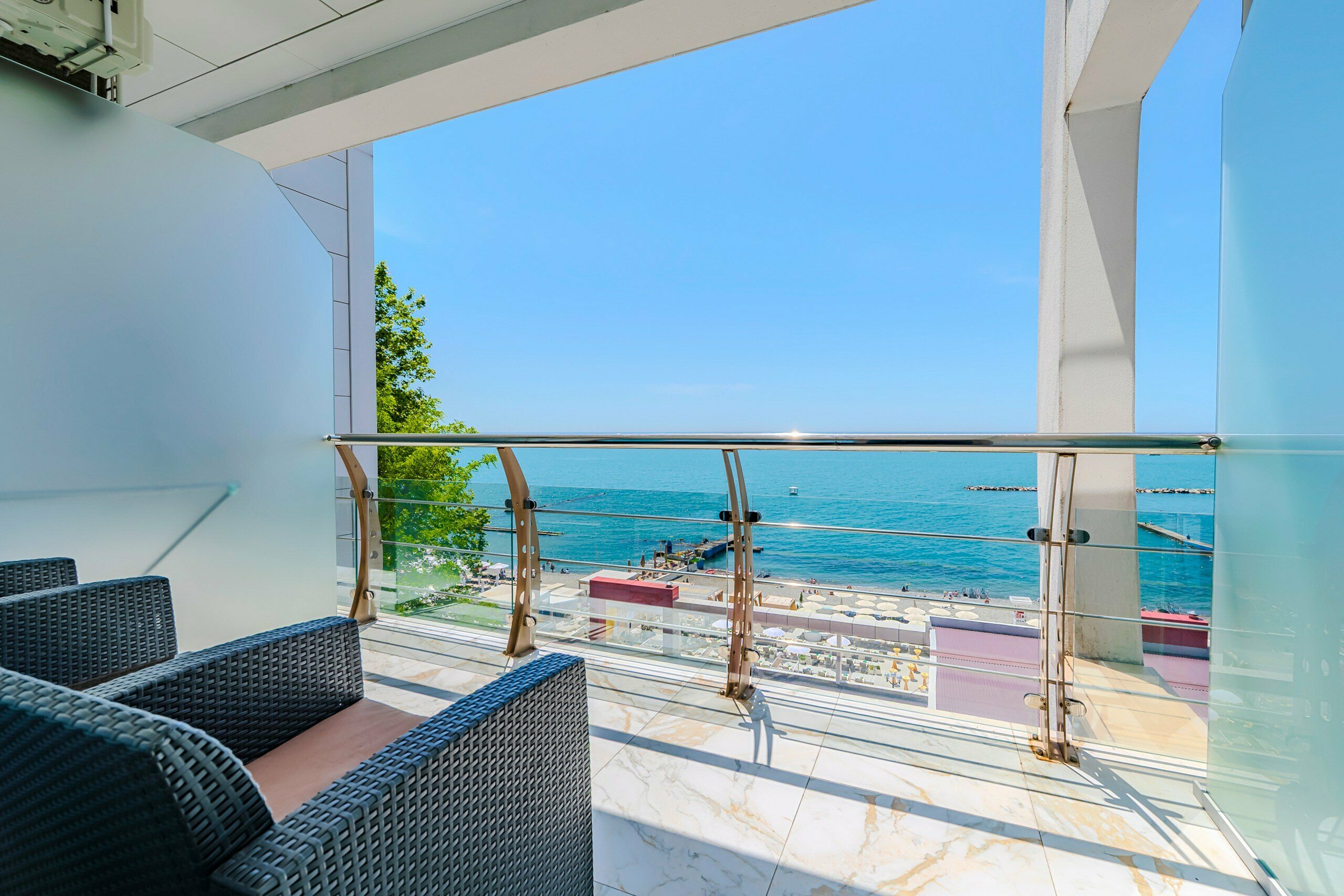 Апартаменты Elite с панорамным видом на море