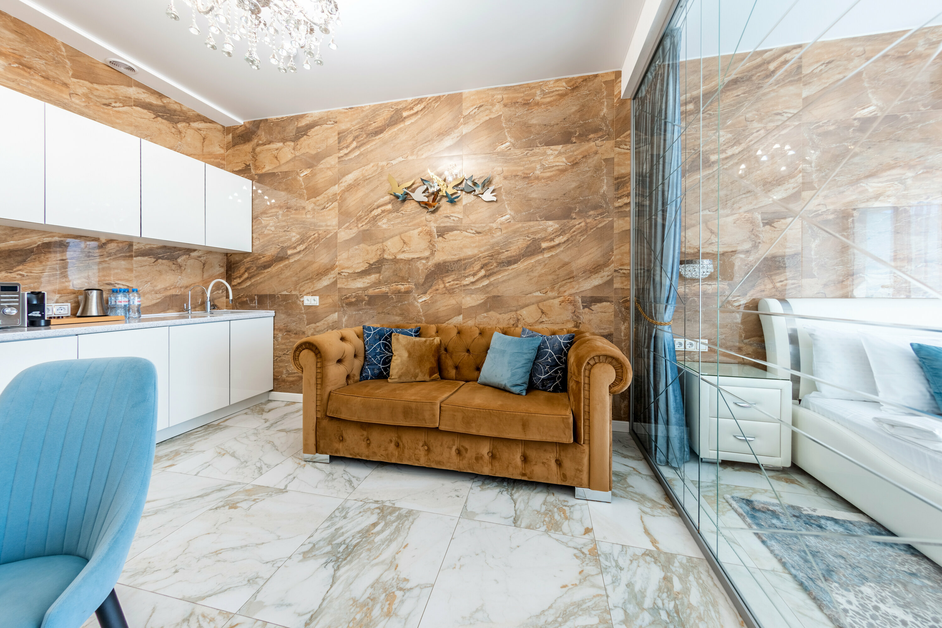 Апартаменты Marine с панорамным видом на море