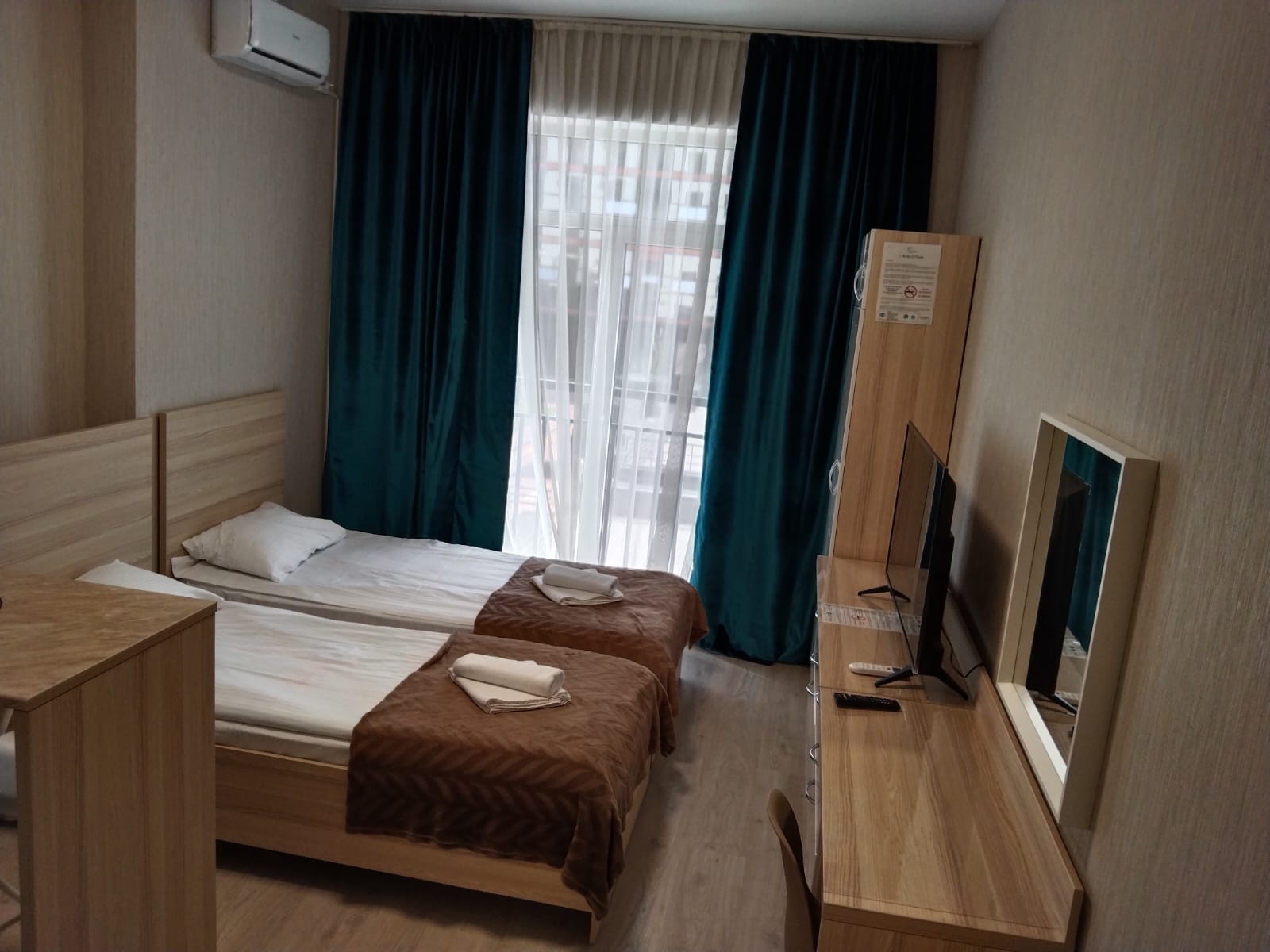 Двухместный номер с 2 отдельными кроватями