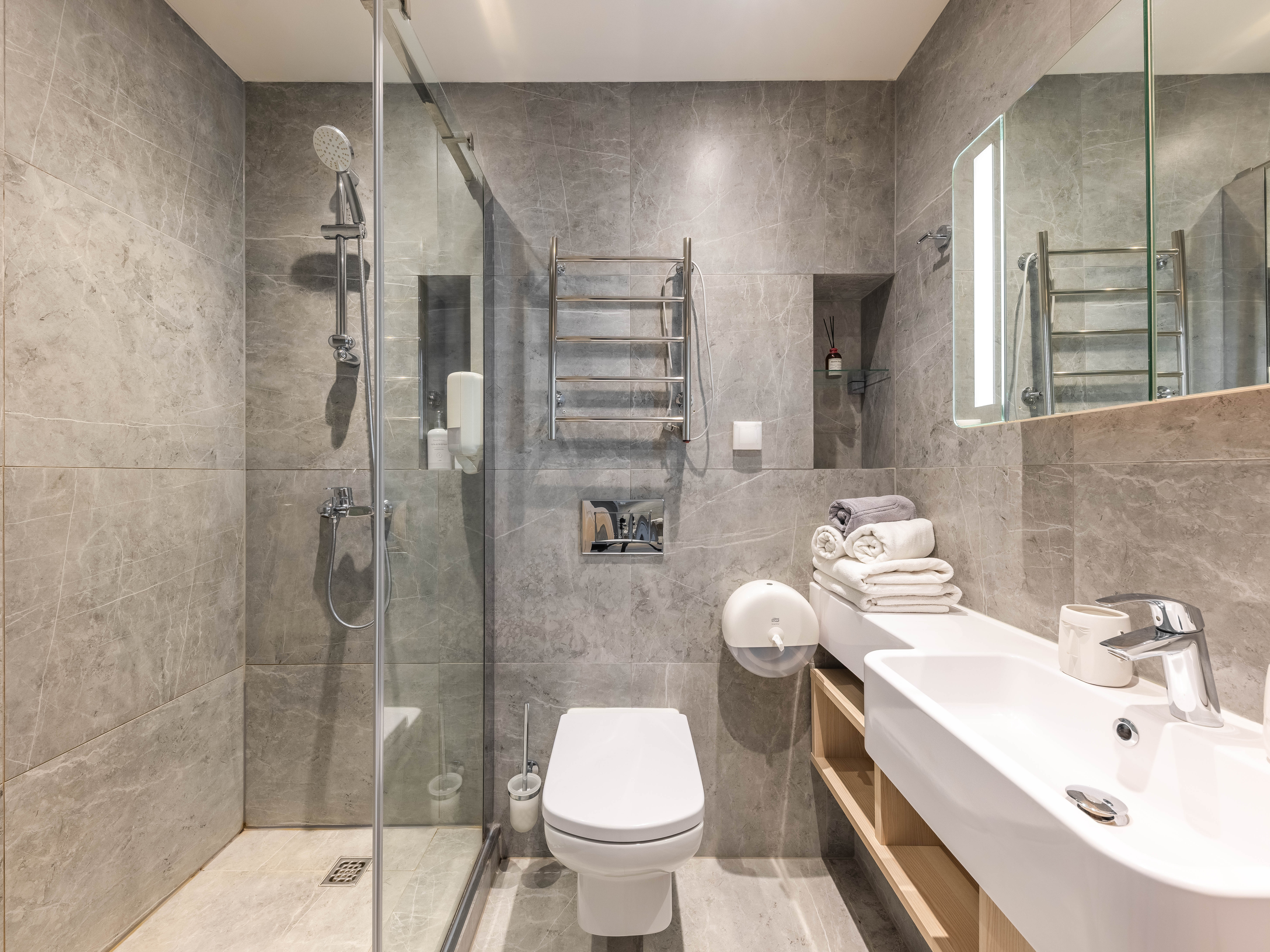 Студия с видом в тихий дворик