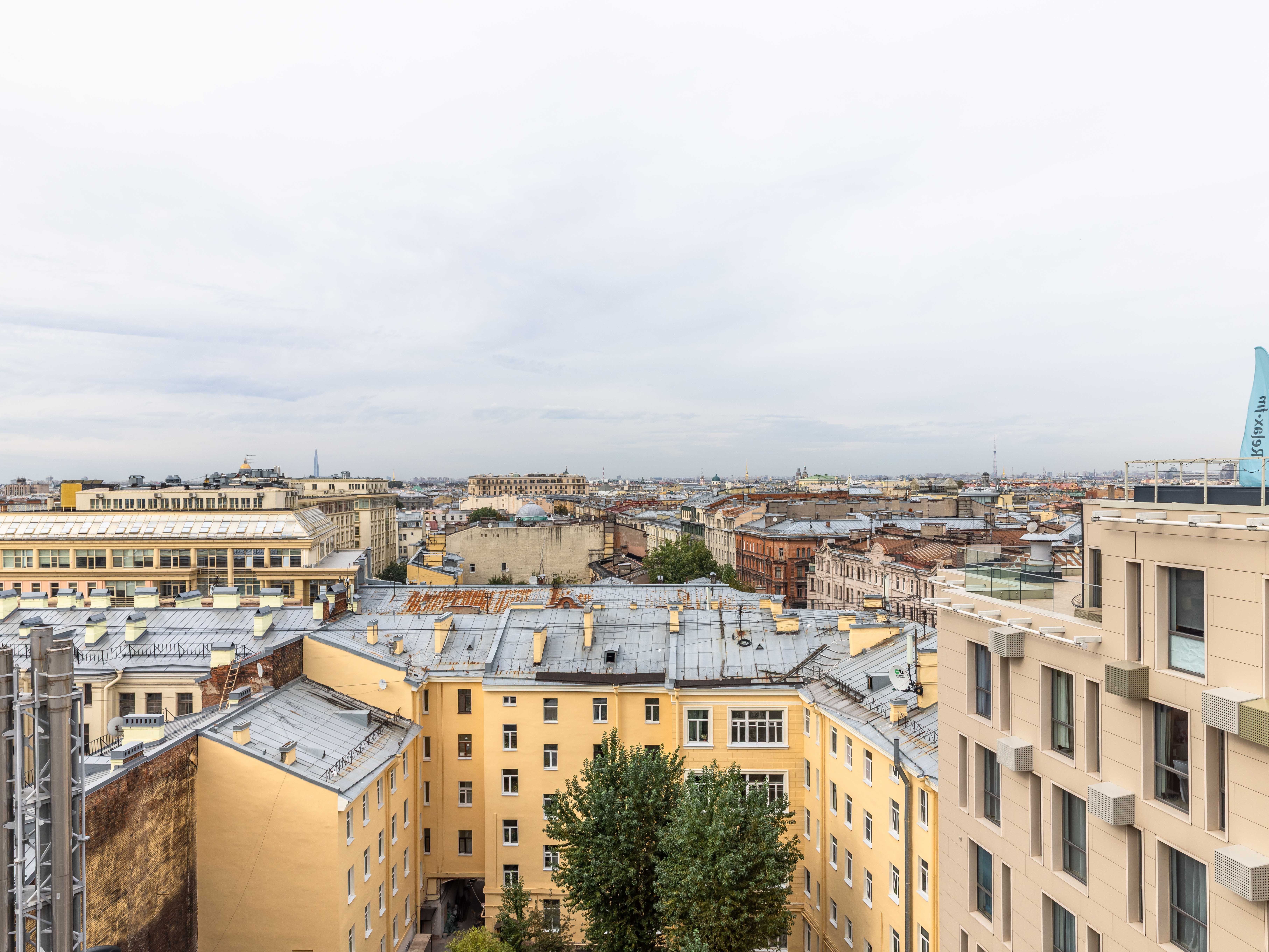 Студия с лучшим панорамным видом на город