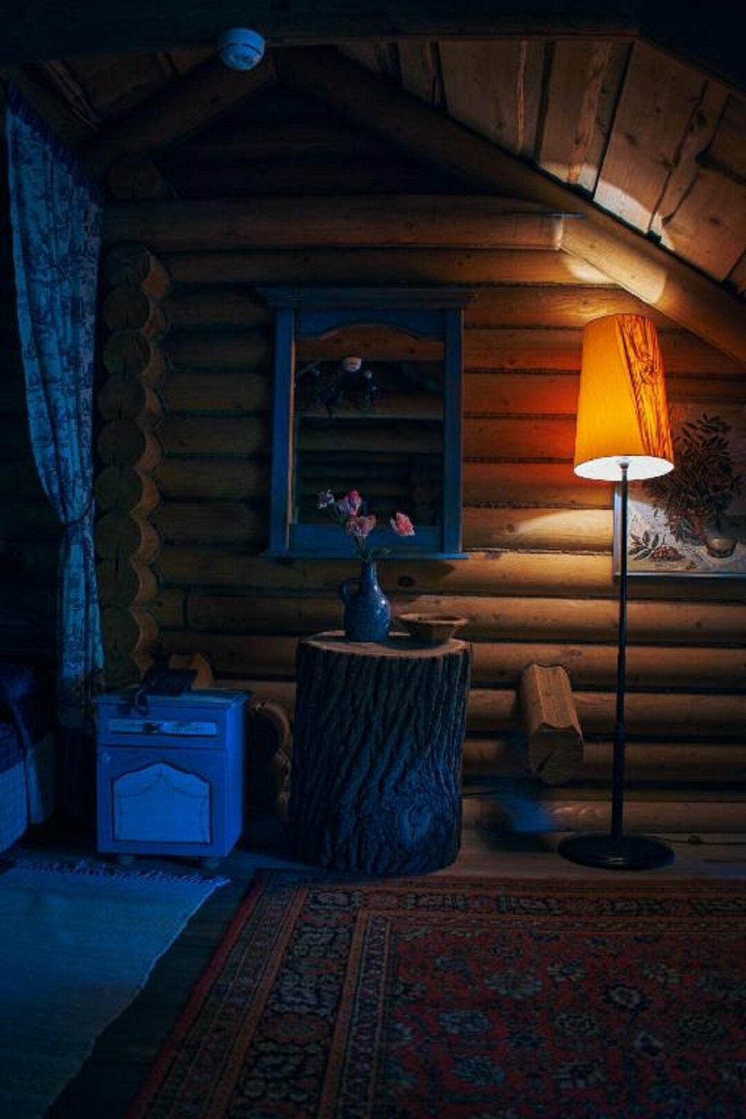 Полулюкс-мансарда с люкарной с двумя раздельными кроватями