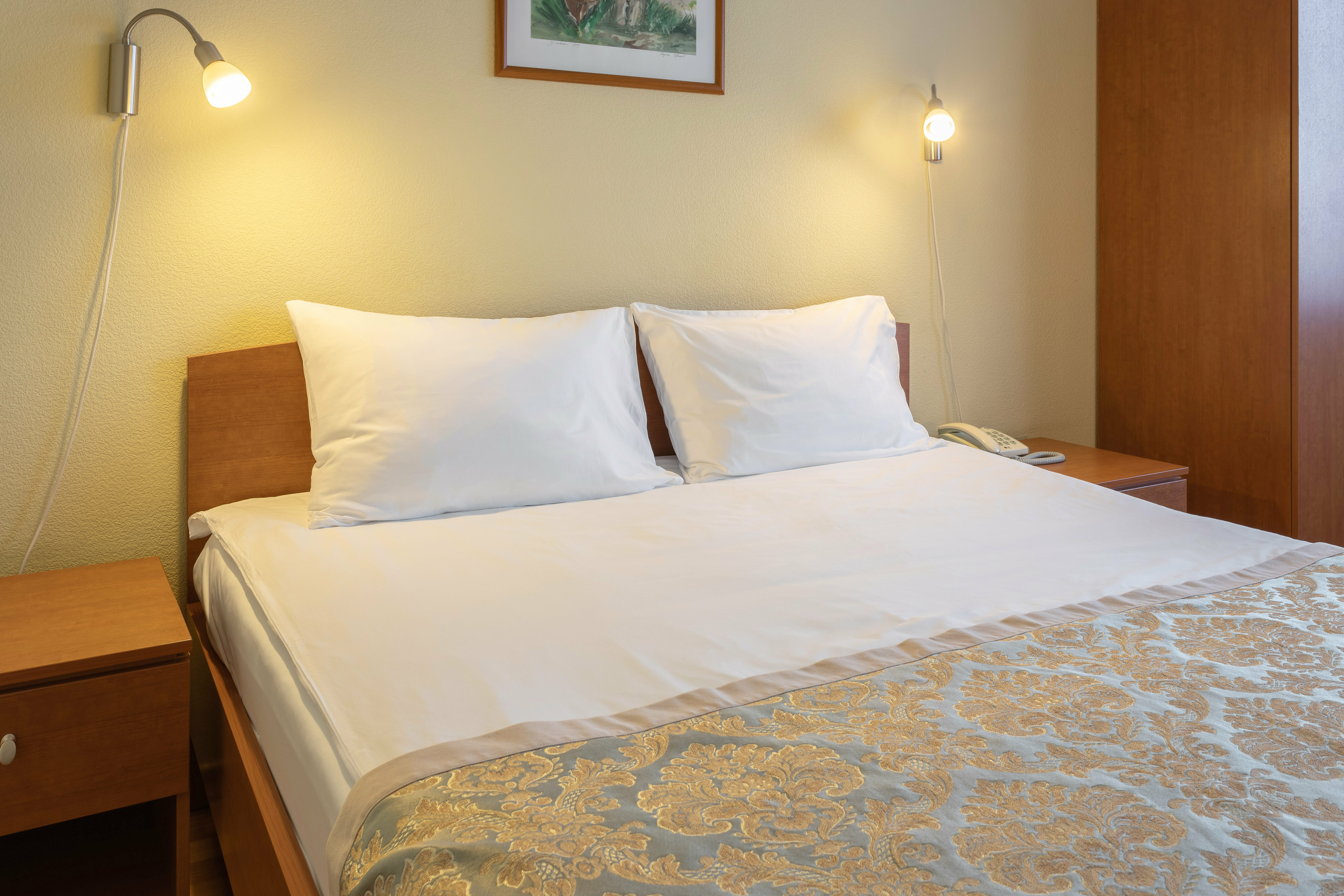 Двухместный номер с двуспальной кроватью