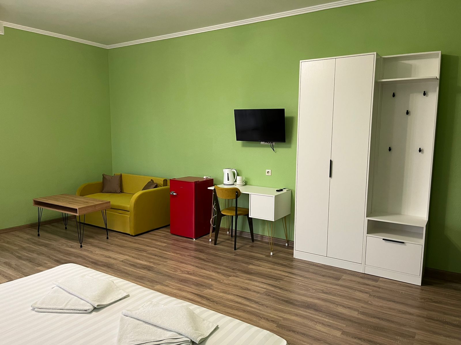 Двухместный номер с 1 кроватью или 2 отдельными кроватями и балконом