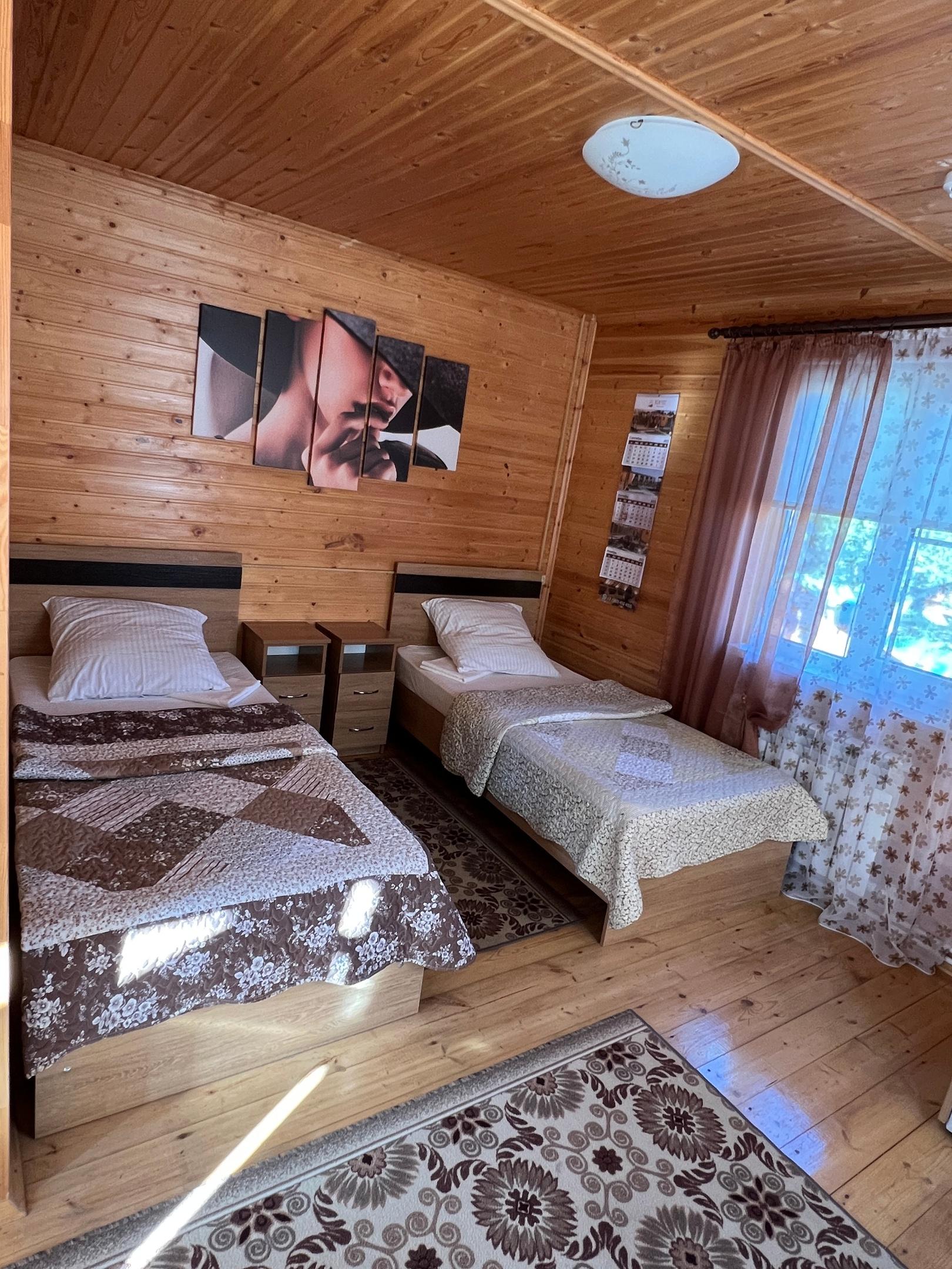 Двухместный номер с 2 отдельными кроватями и террасой