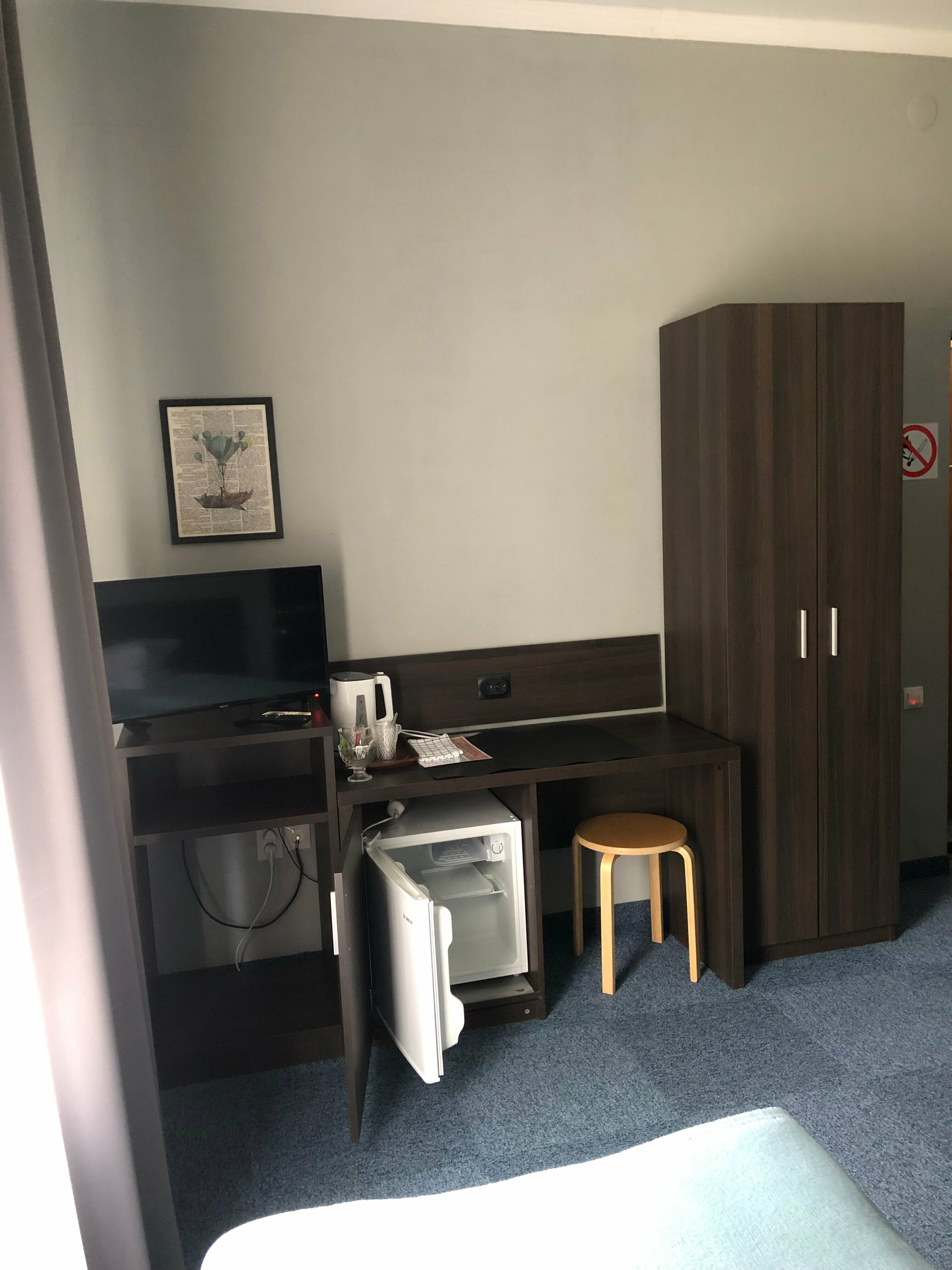 Двухместный номер с 2 отдельными кроватями, вид на город