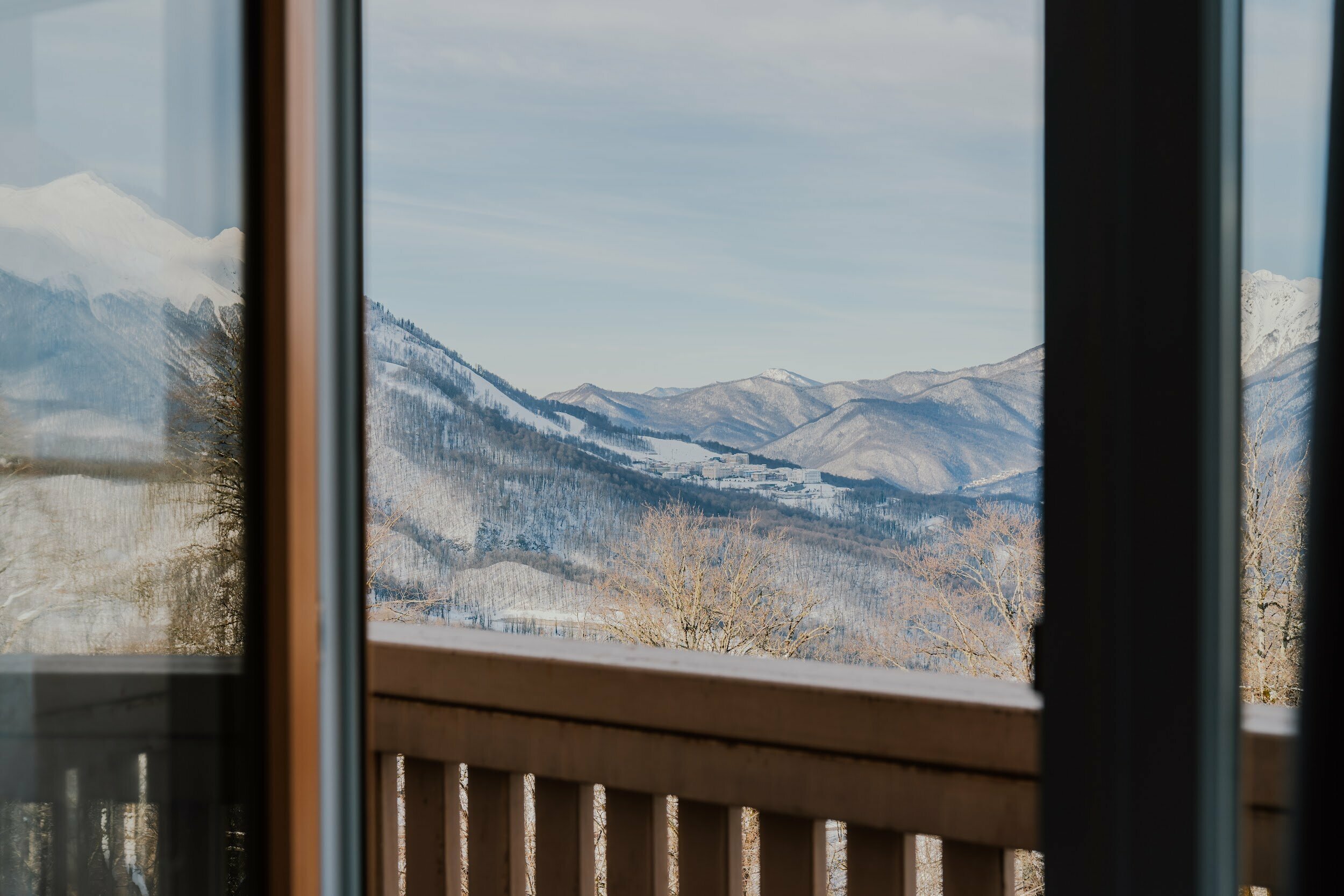 2-х местный в блоке Extra Space с балконом и видом на горы (общий с/у на блок)