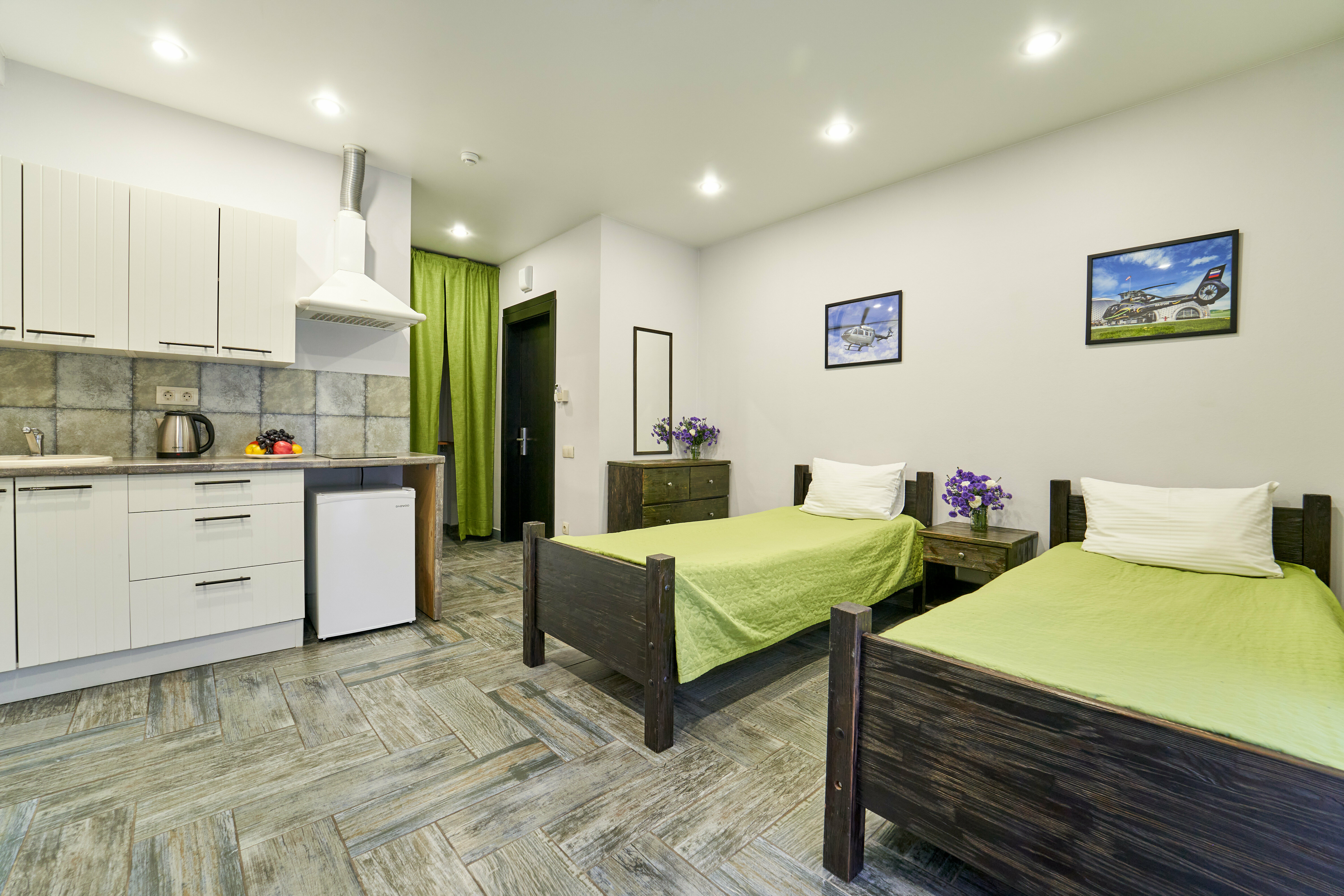 Двухместный номер с 2 отдельными кроватями