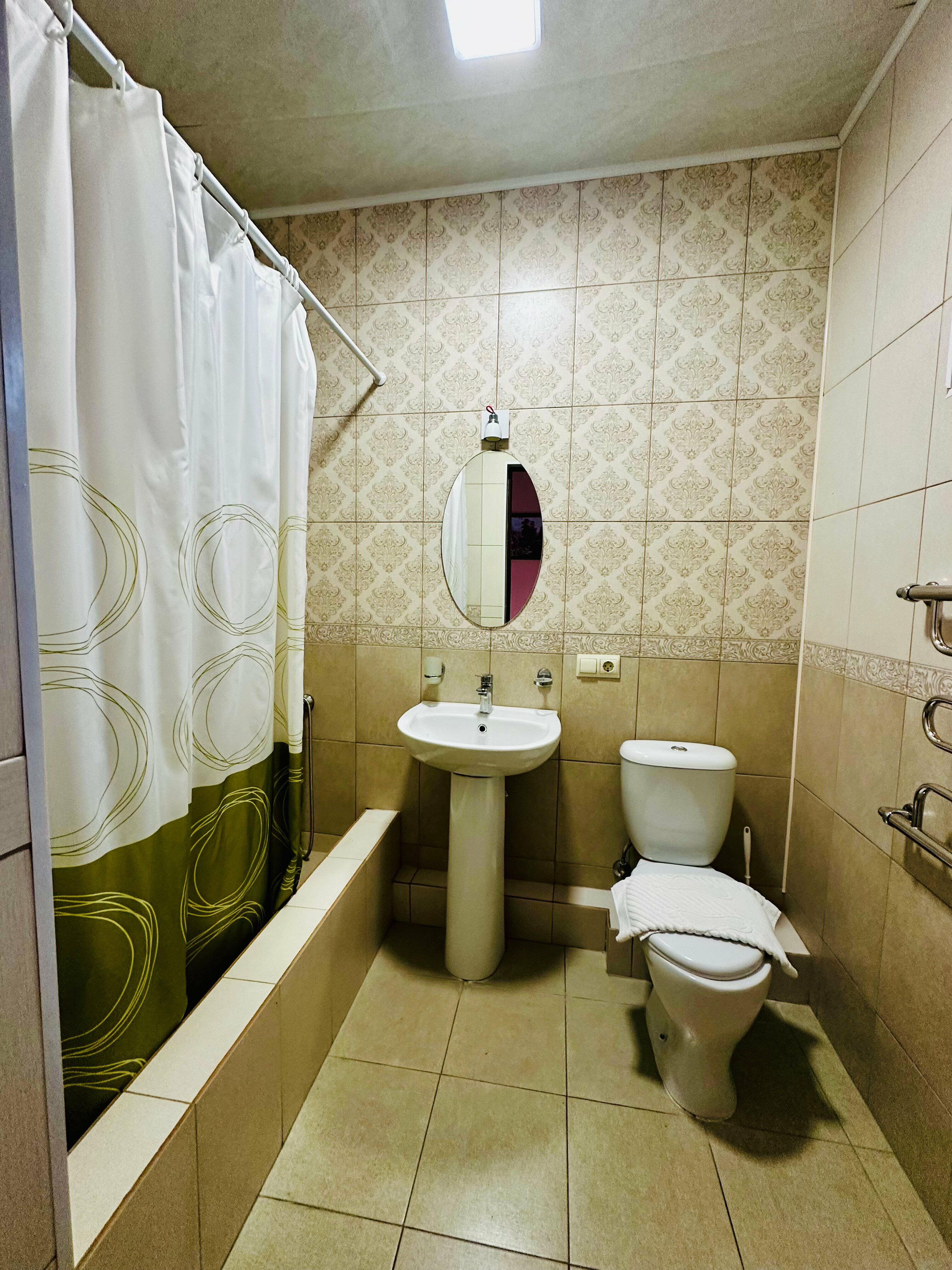 Двухместный номер с 1 кроватью или 2 отдельными кроватями и балконом