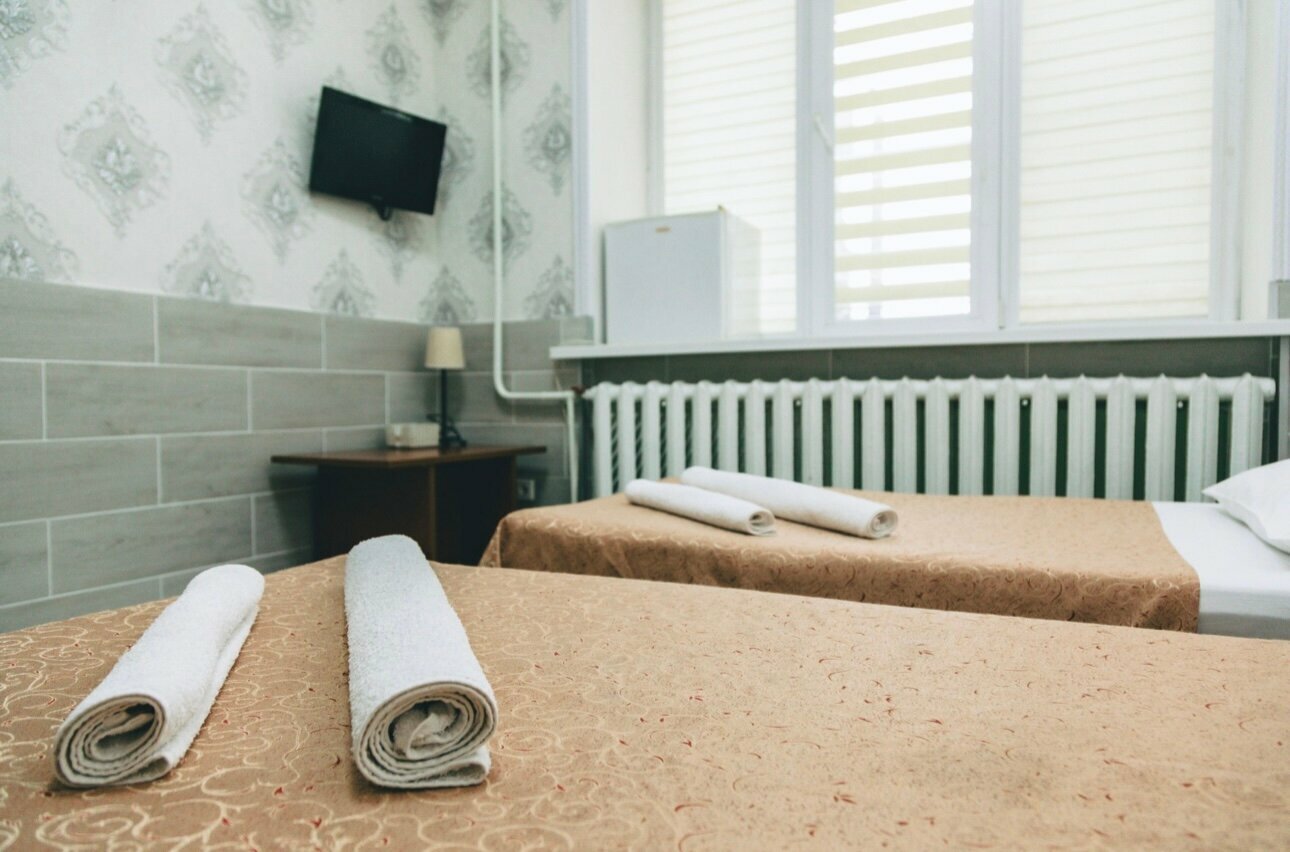 Двухместный номер с 2 двуспальными кроватями