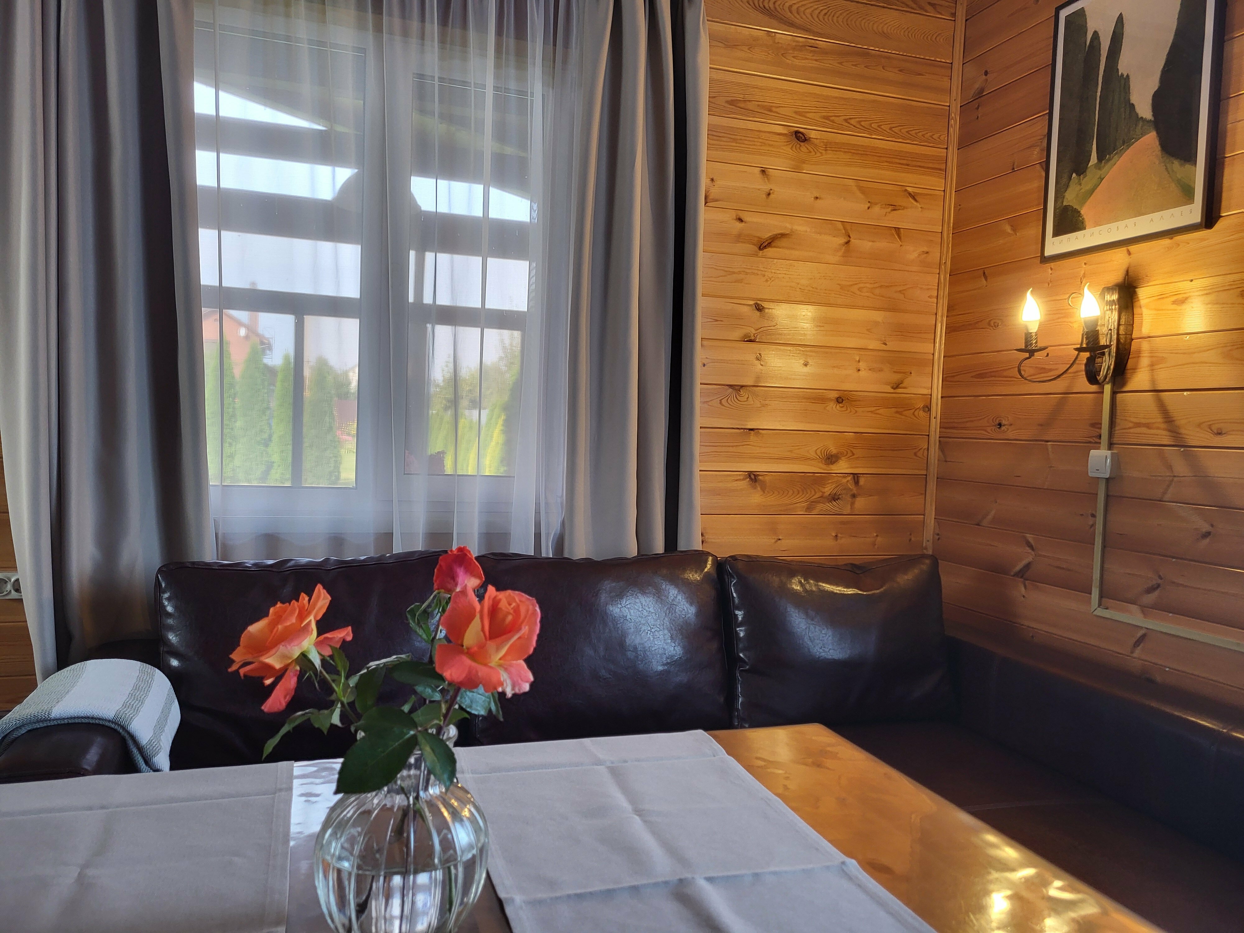 Коттедж №2 с баней, камином и мангальной зоной