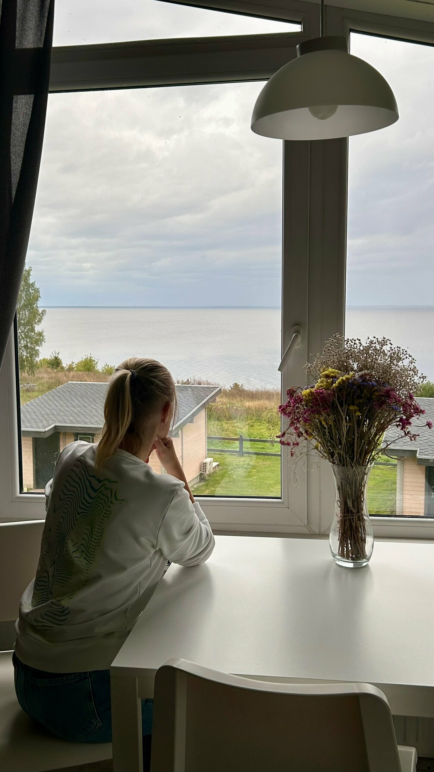 Номер-студия с видом на озеро