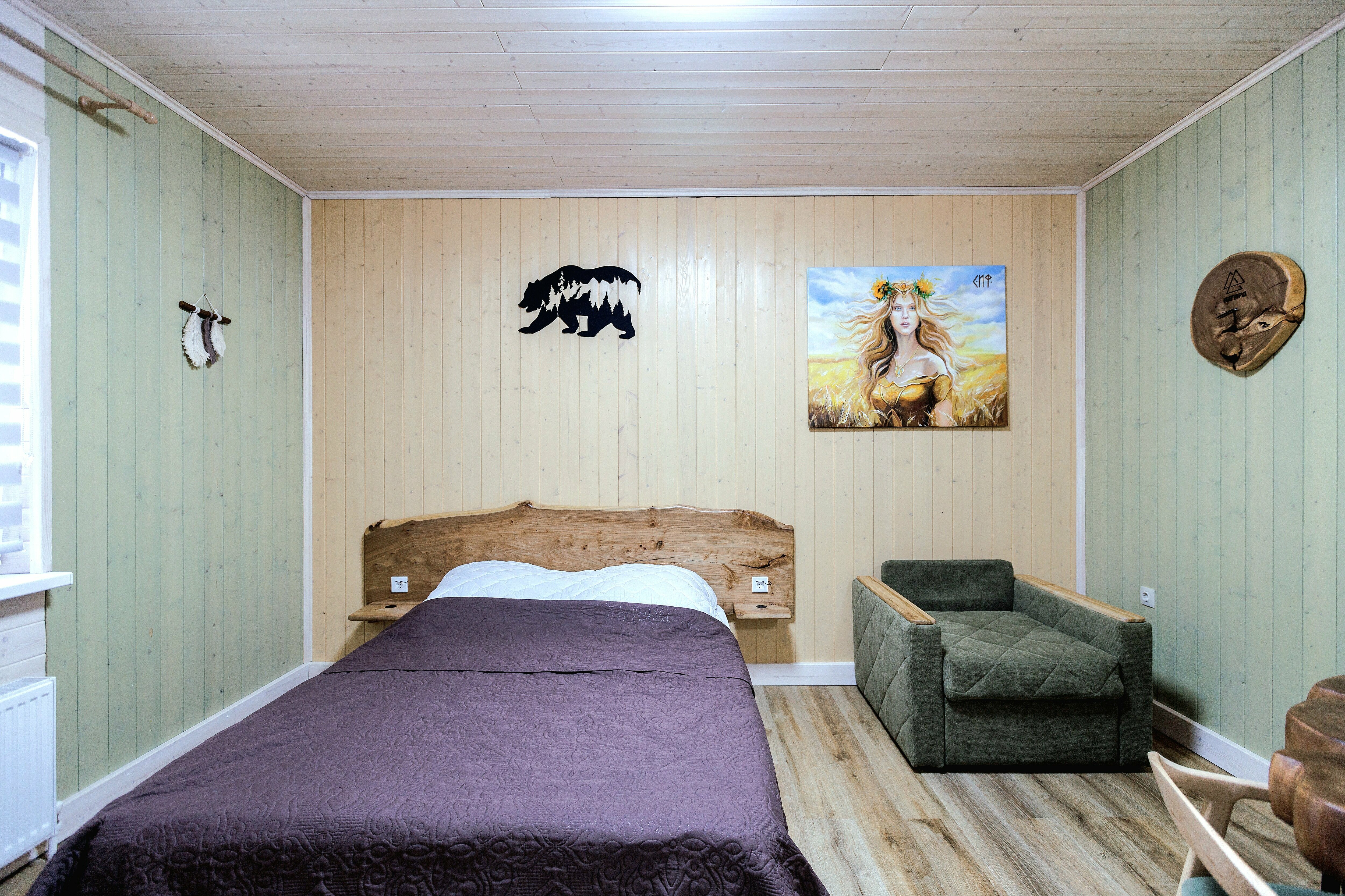 Трехместный номер «Комфорт» с душем