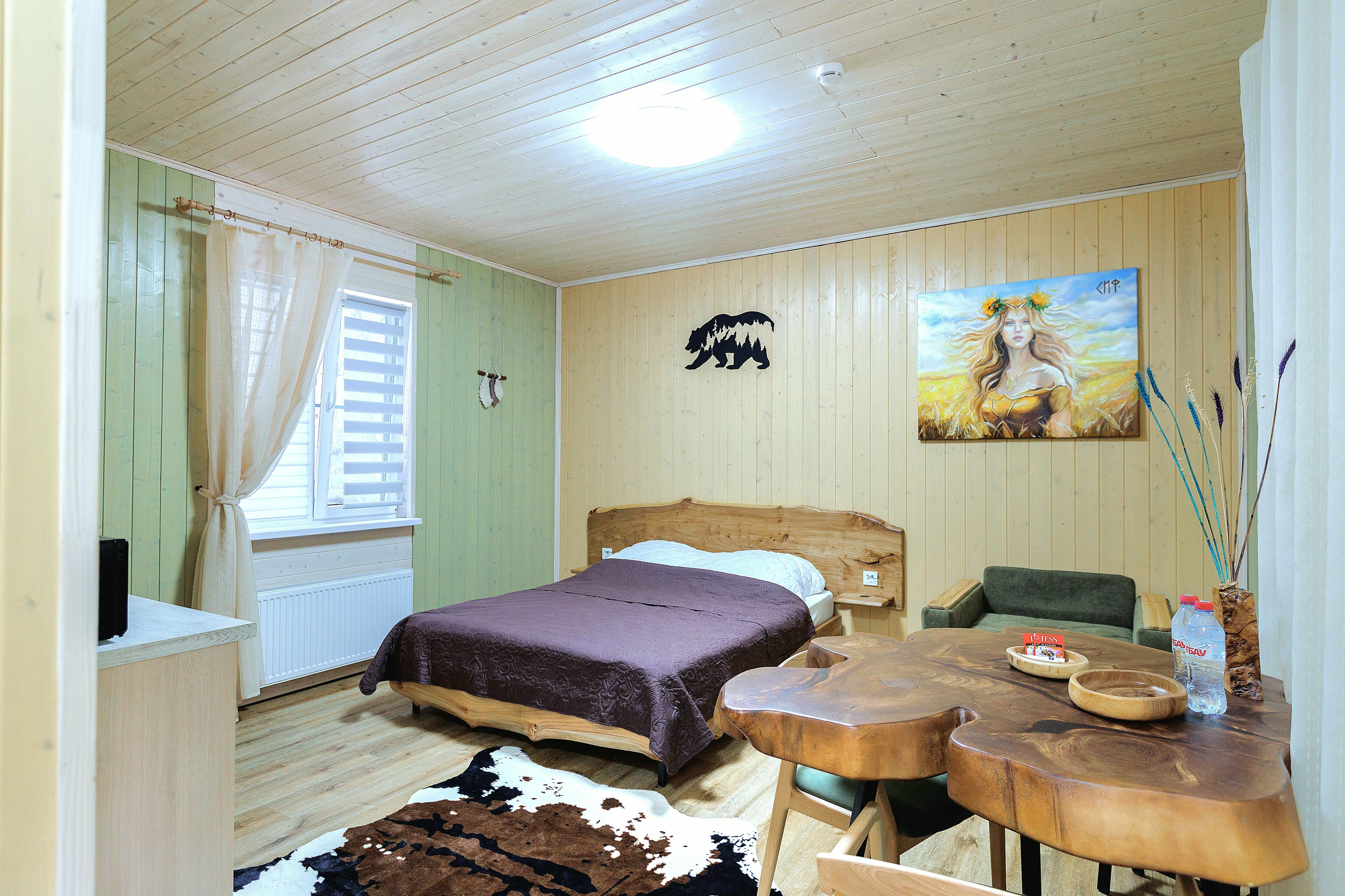 Трехместный номер «Комфорт» с душем