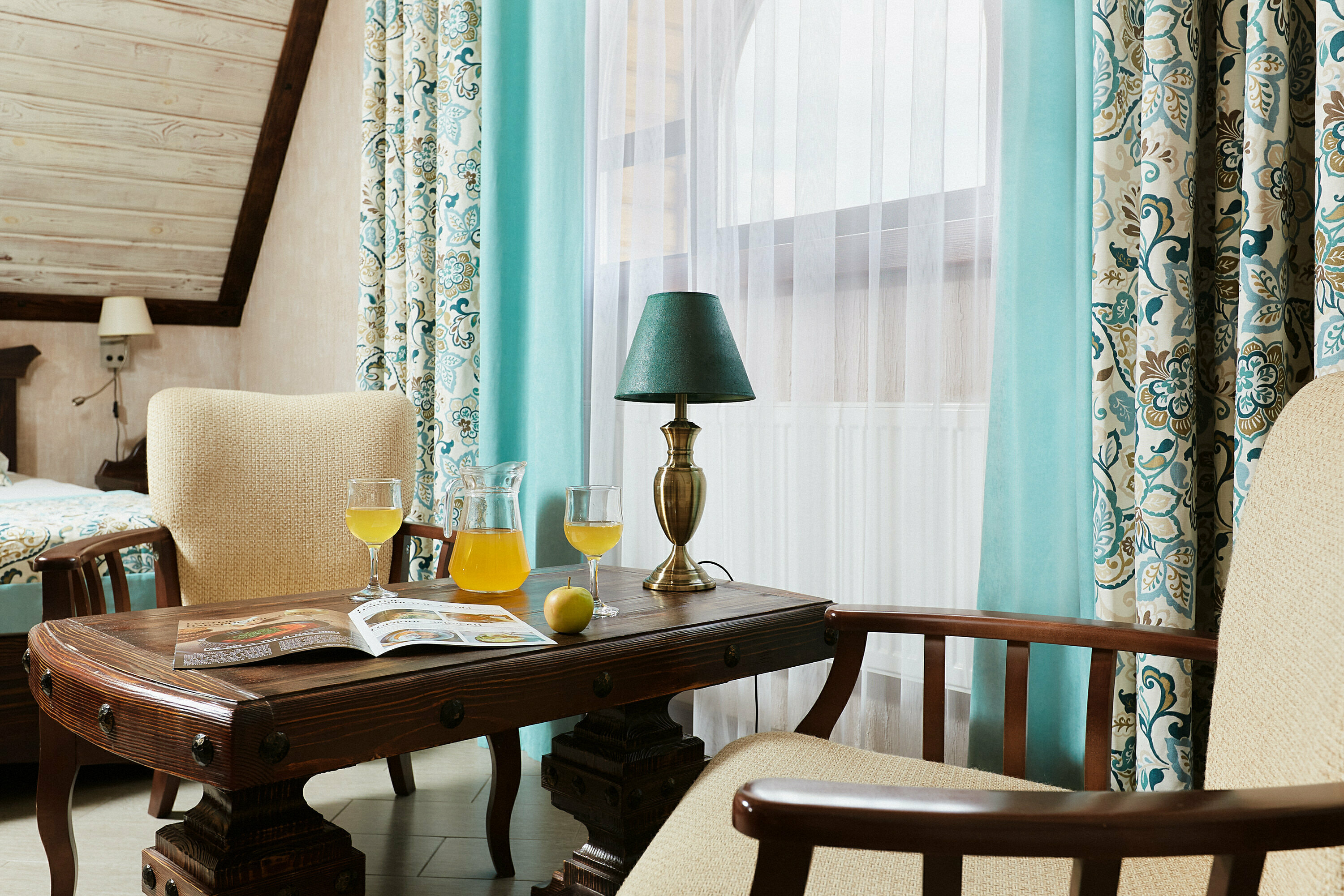 Трехместный Бирюза