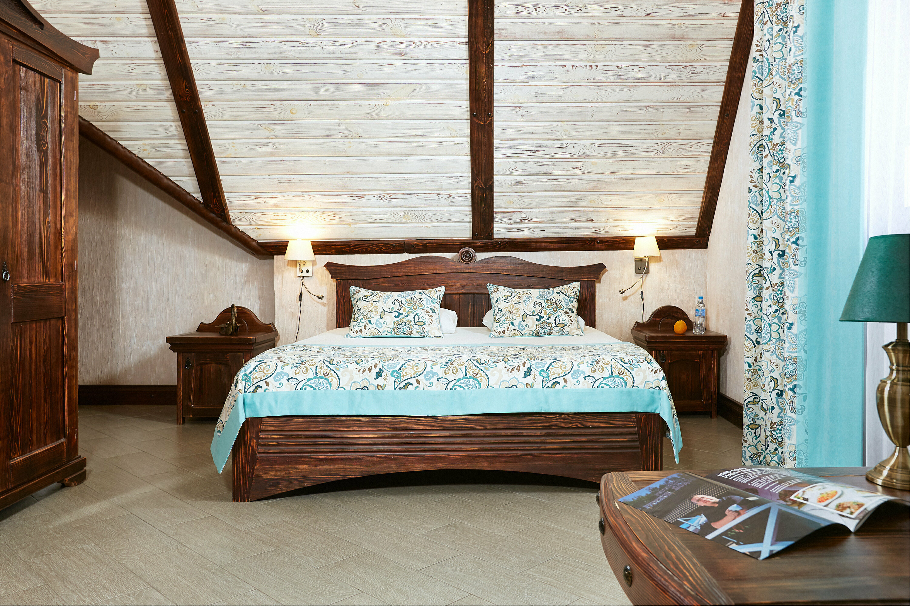 Трехместный Бирюза