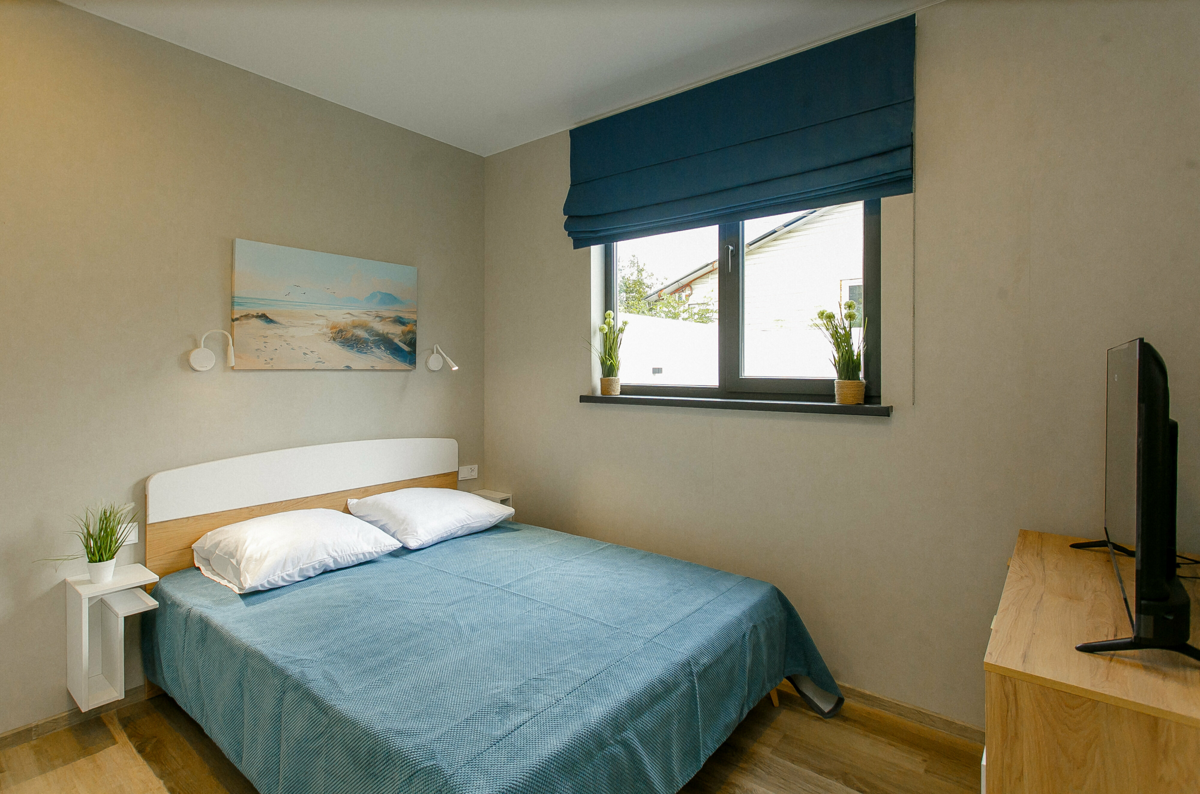 Коттедж с террасой и доступом к бассейну