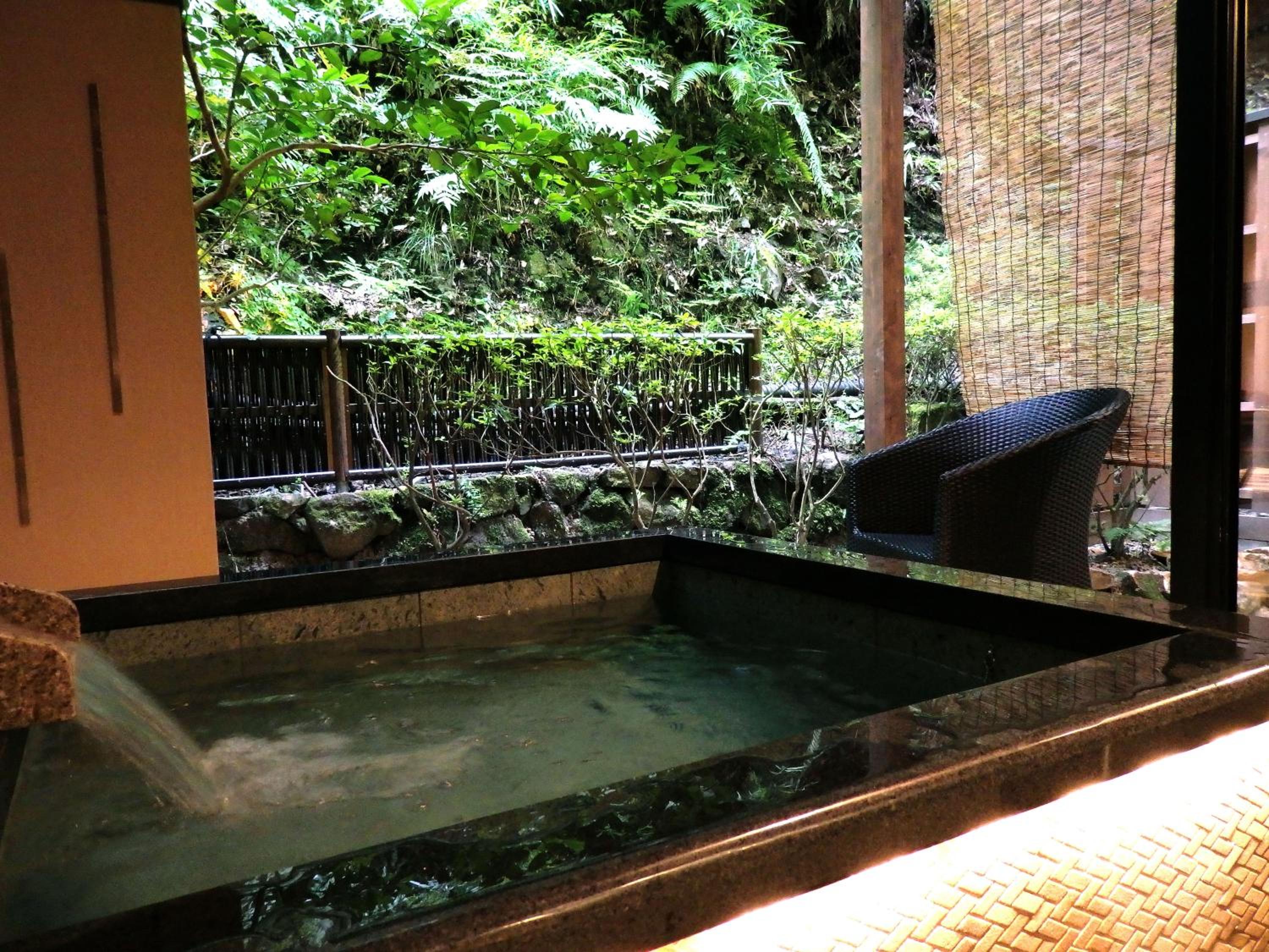 Japanese-Style Superior Room with Open-Air Hot Spring Bath【Yama-no-Terrace 】