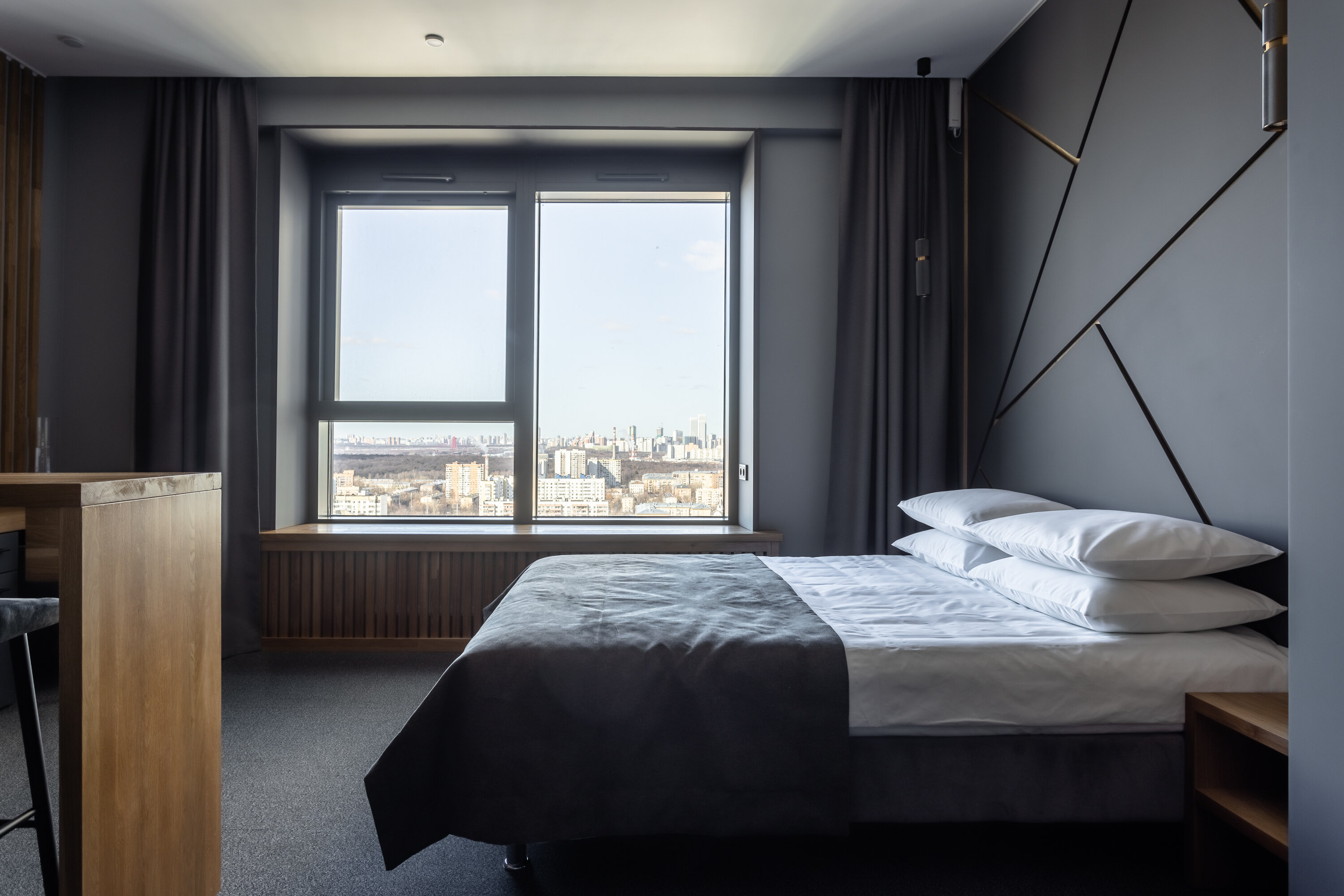 Двухместный апартамент Делюкс  с панорамным видом на Москву