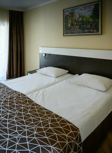 Двухместный номер с 2 отдельными кроватями и балконом