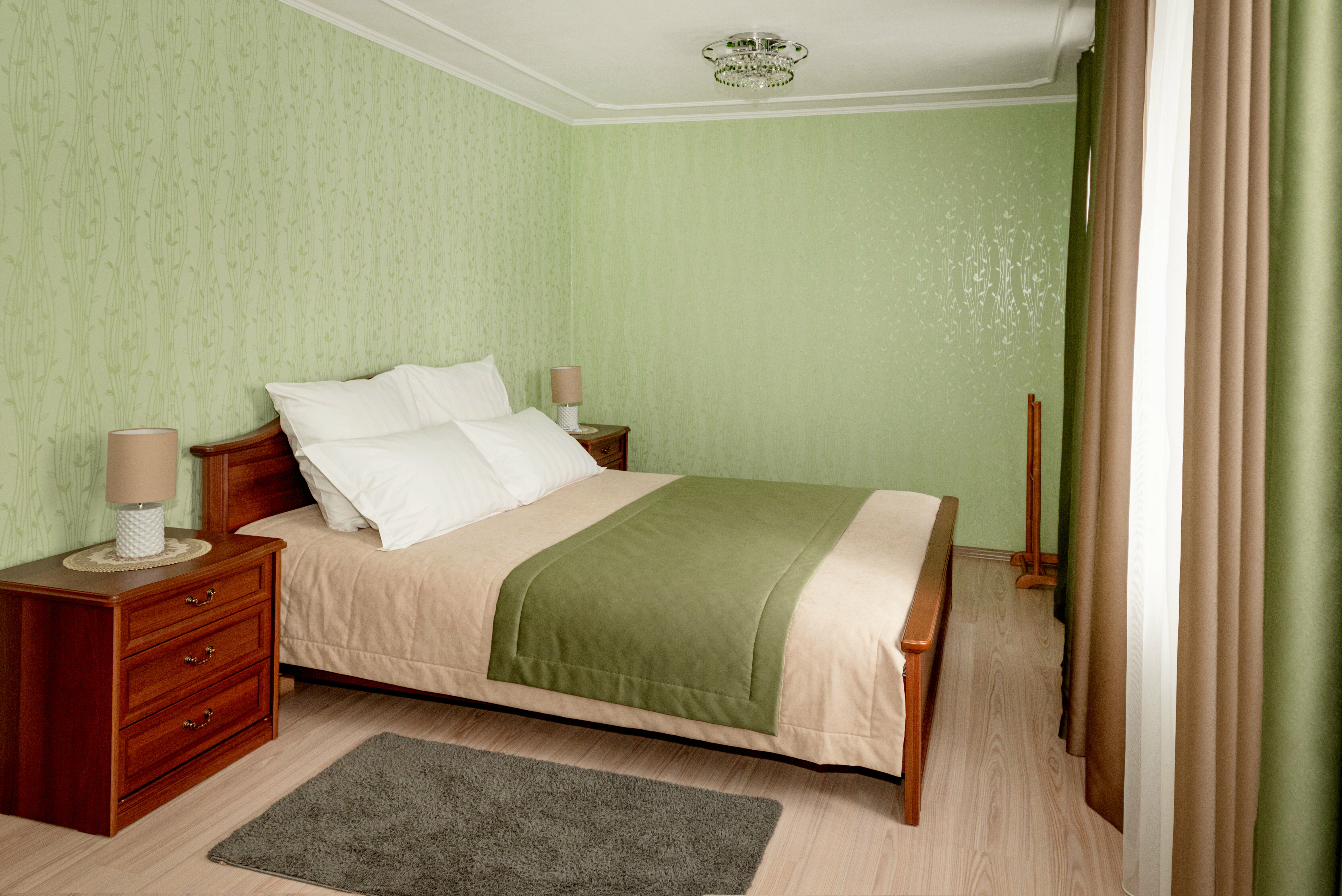 Апартаменты зеленые