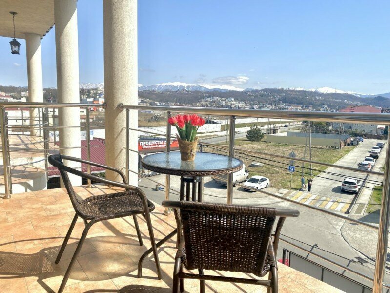 Апартаменты с видом на горы ( 2х спальная или 2 односпальные кровати)