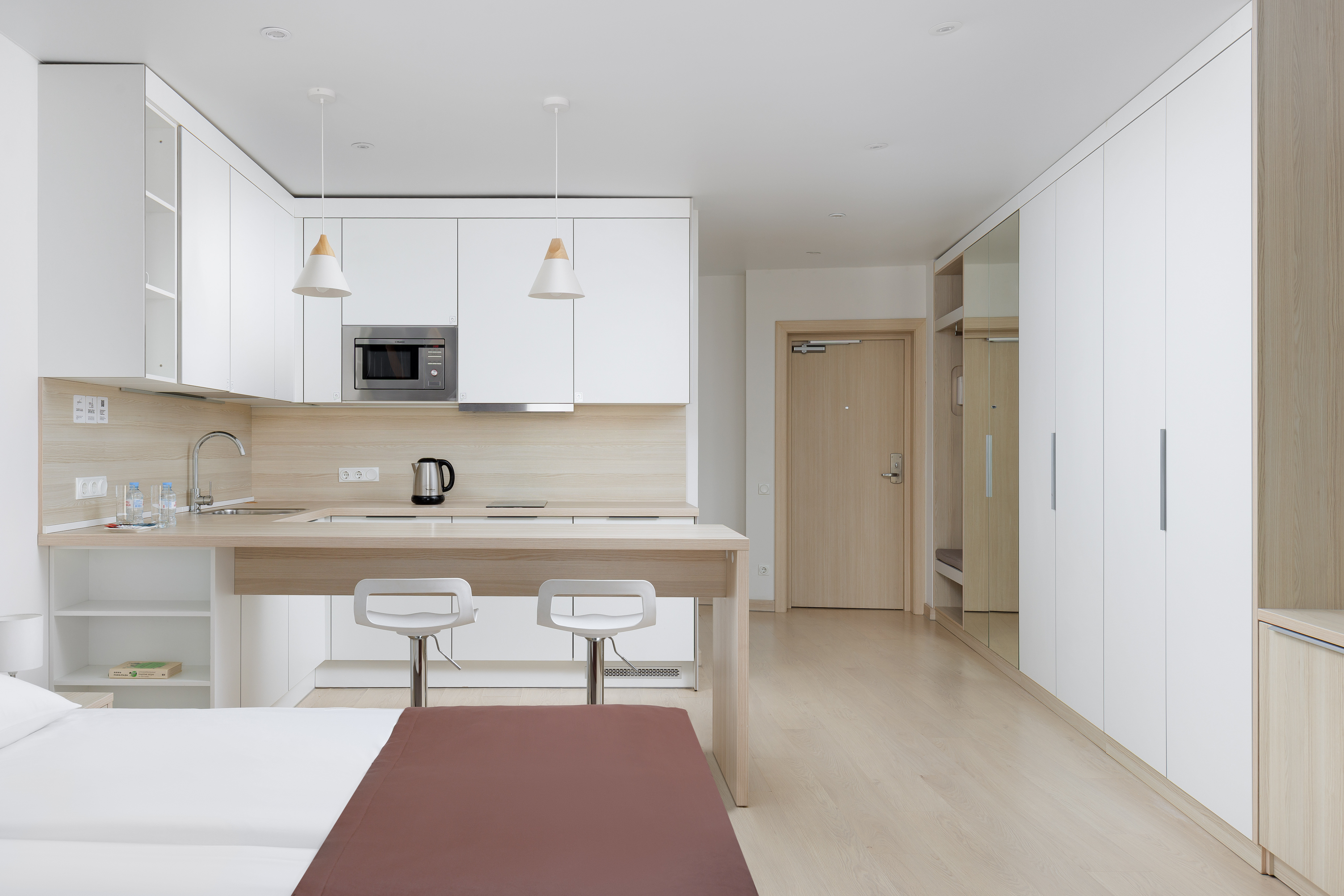 Стандарт с раздельными кроватями (двухместный, однокомнатный номер)