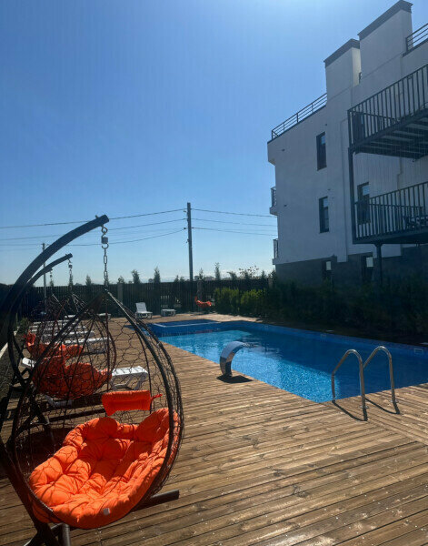 Двухместный номер с 1 кроватью и балконом