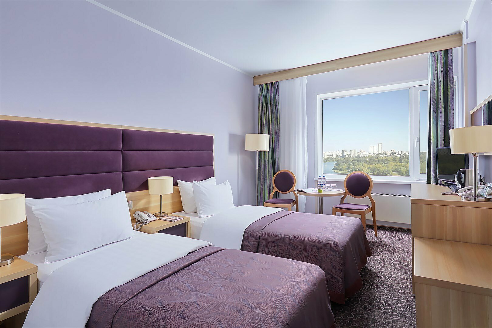 (ИЗМАЙЛОВО ОТЕЛЬ ДЕЛЬТА 4*) -БИЗНЕС ПРЕМИУМ С ДВУМЯ КРОВАТЯМИ