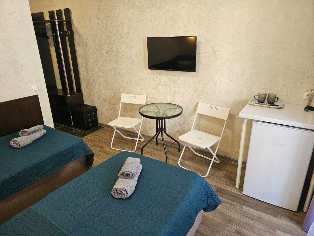 Двухместный номер с 2 отдельными кроватями и балконом