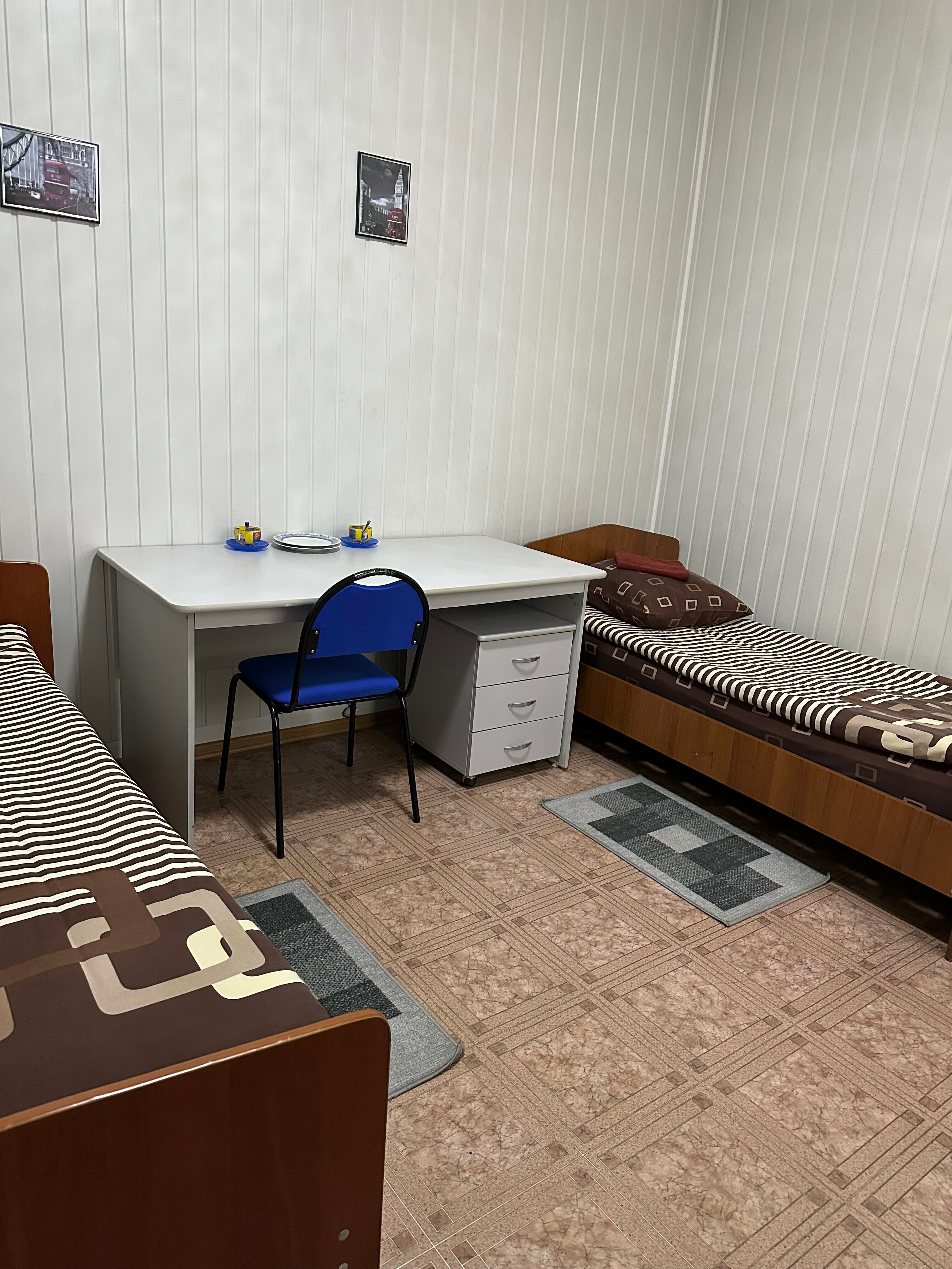 Общий 6-местный номер для мужчин и женщин