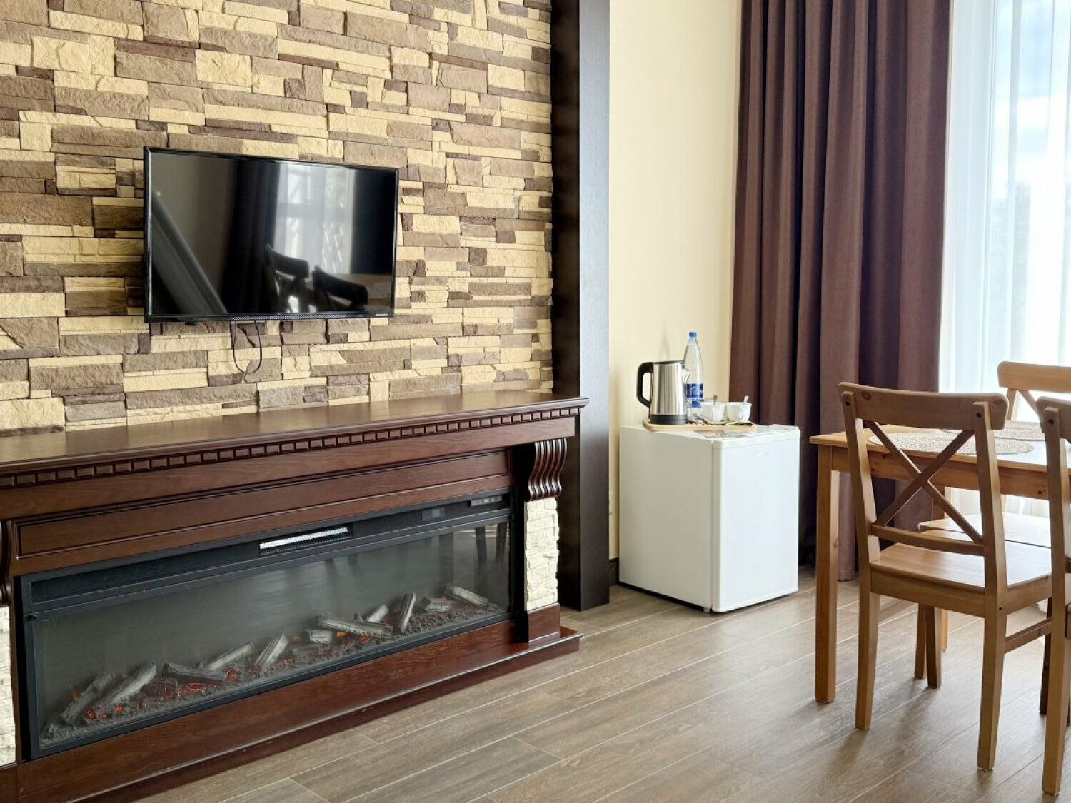 2х комнатный 4х местный номер с камином