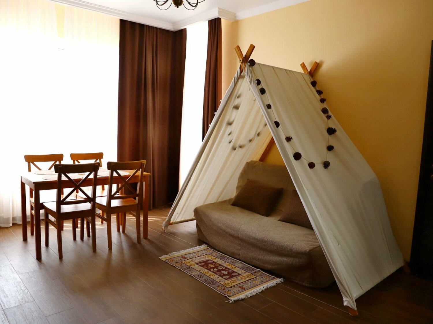 2х комнатный 4х местный номер с камином