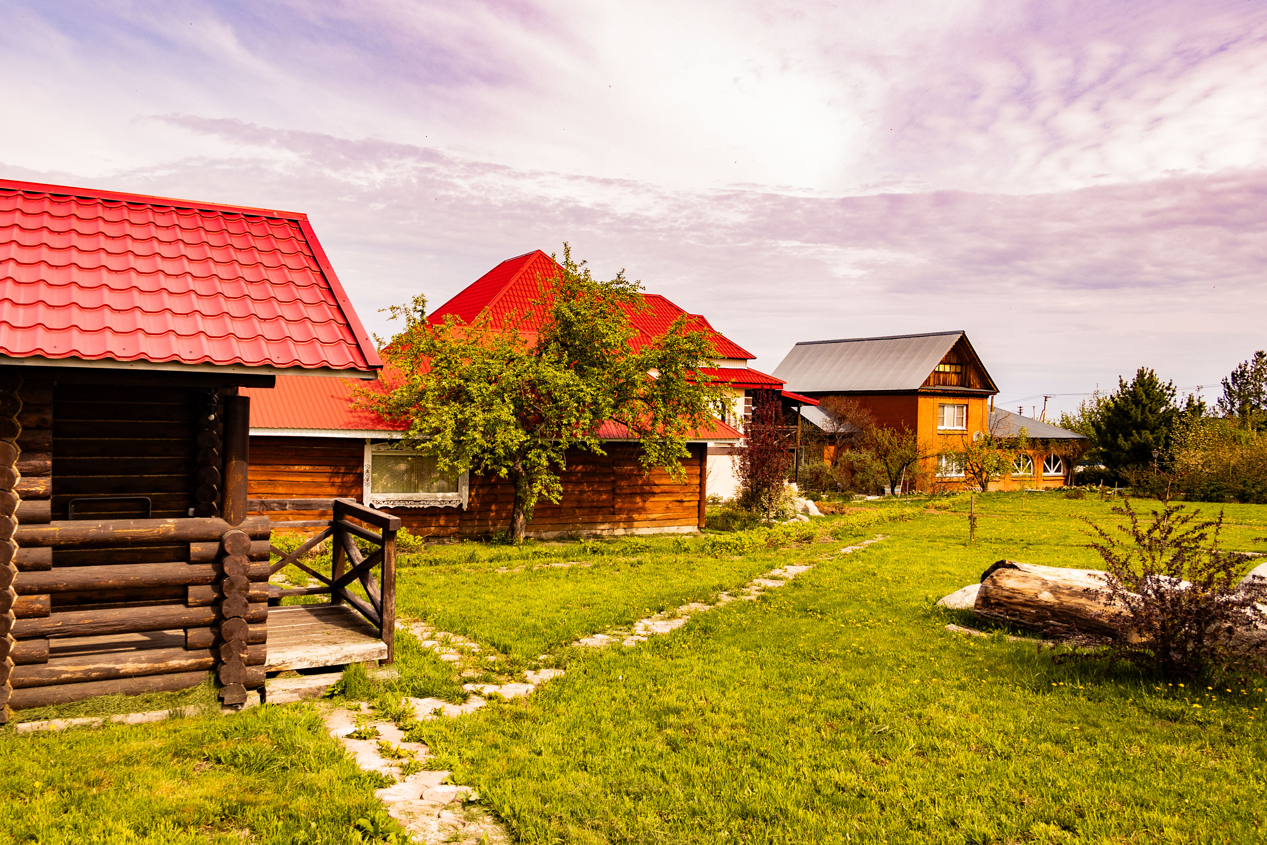 Двухместный номер с 2 отдельными кроватями, вид на сад