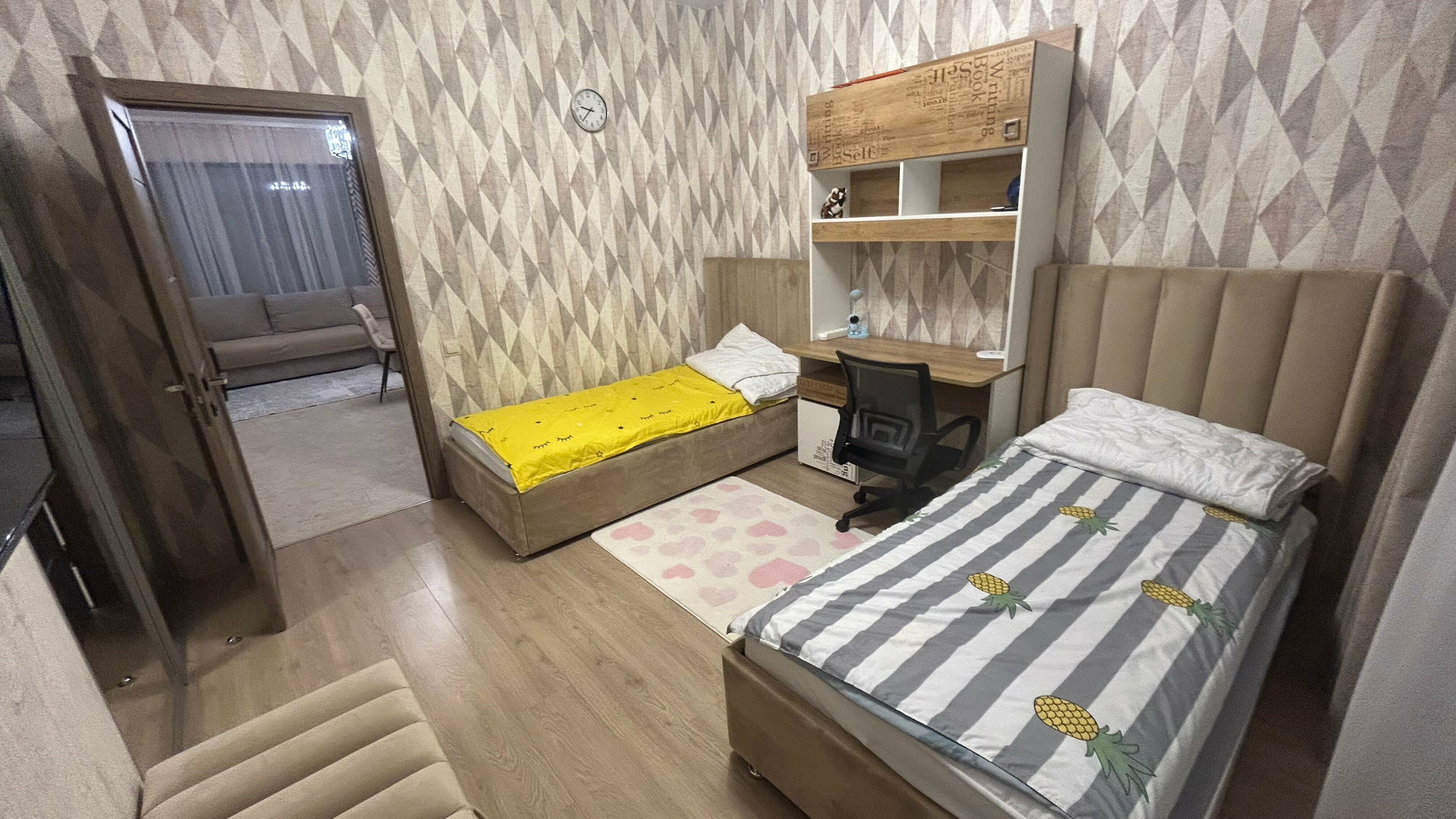 Стандартный двухместный номер с 2 отдельными кроватями, вид на море