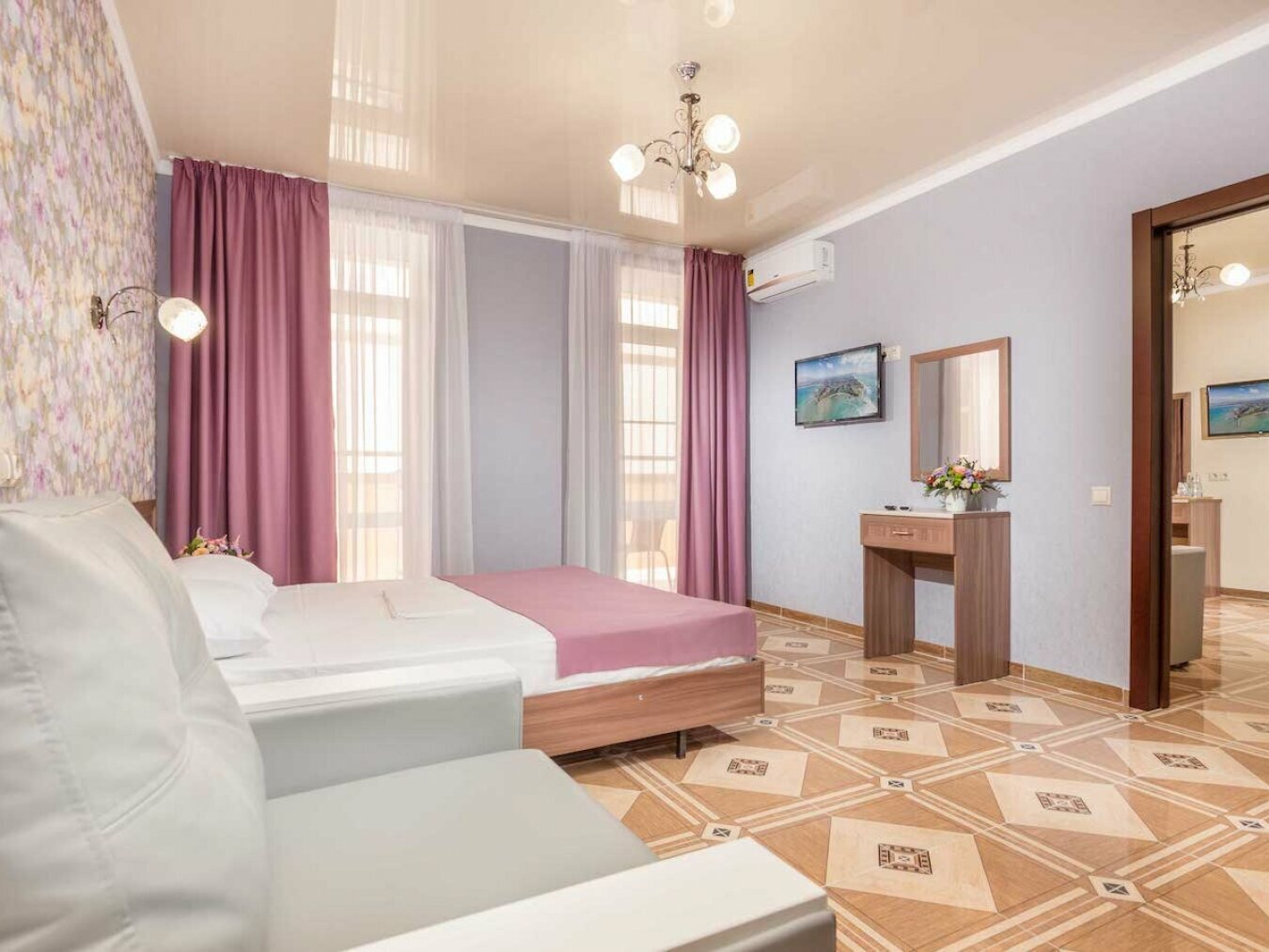 Семейный люкс с балконом