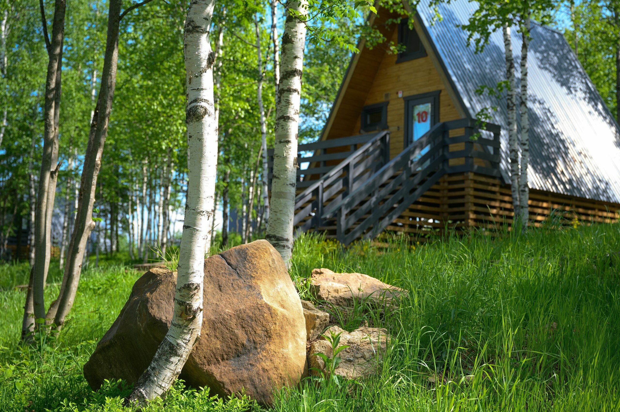 Коттедж 4-местный коттедж с мини-кухней и сауной