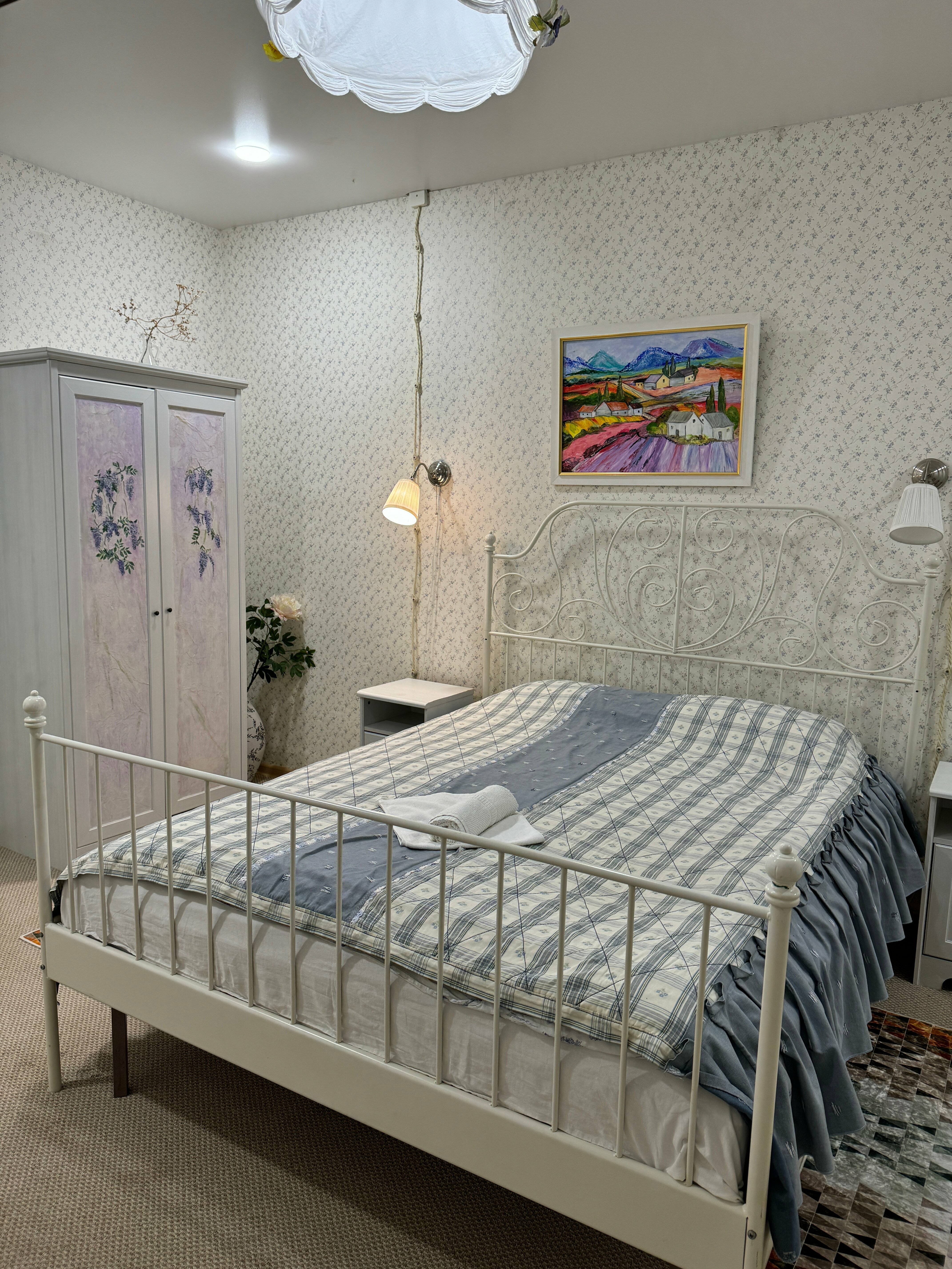 Двухместный номер с 1 кроватью и видом на бассейн