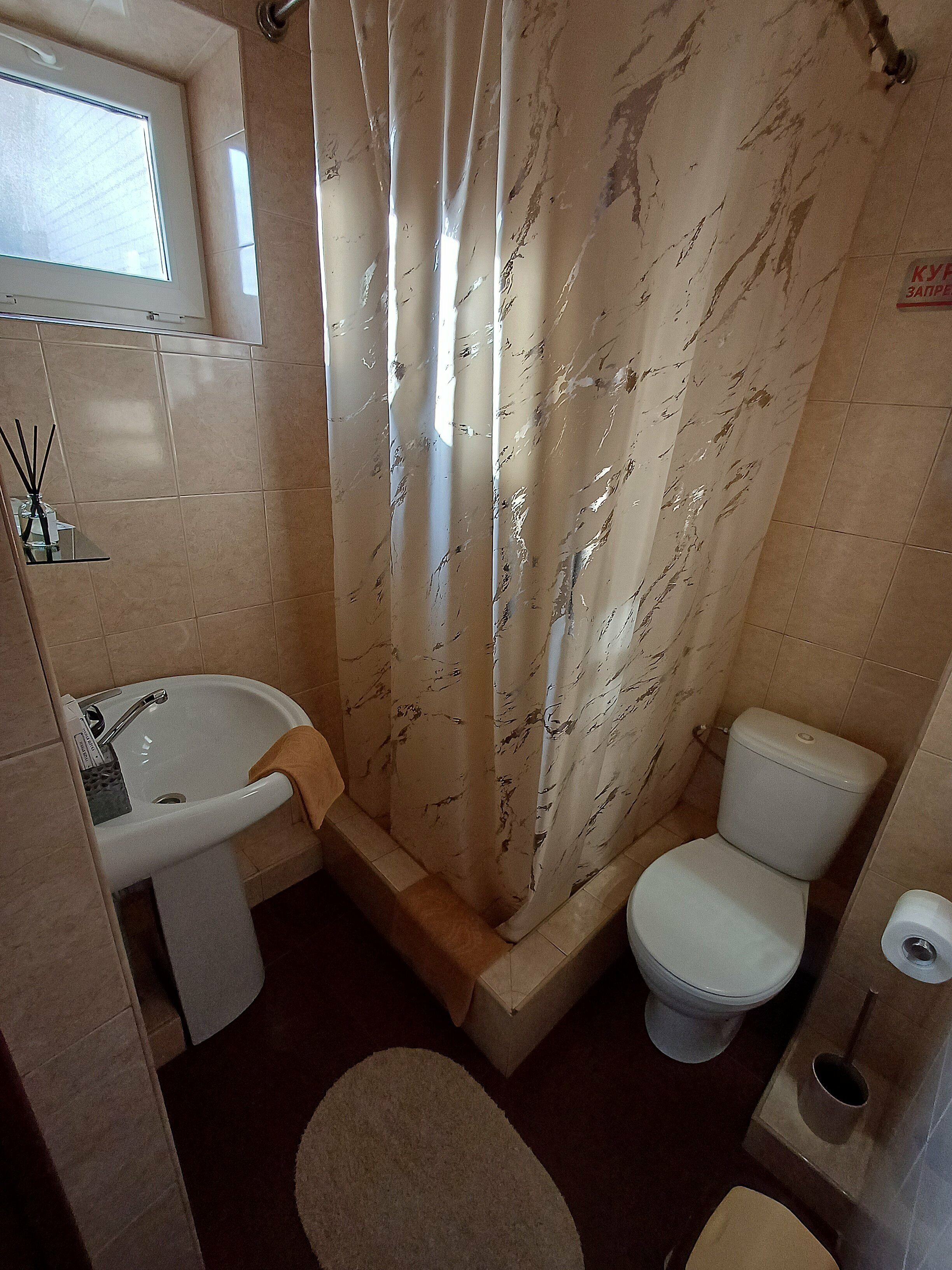 Двухместный номер с 1 кроватью и балконом