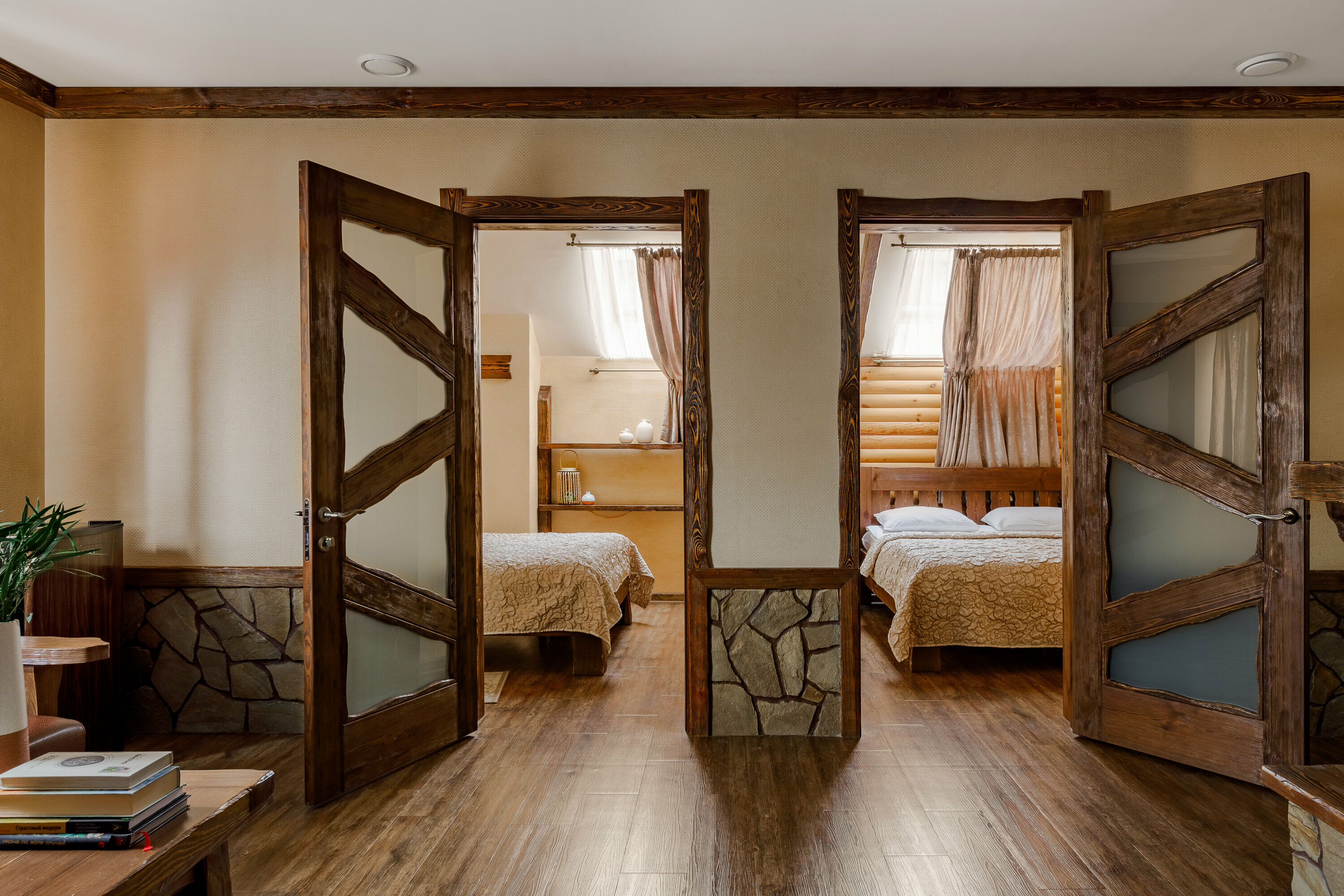 Представительский номер с 2 кроватями размера "queen-size"