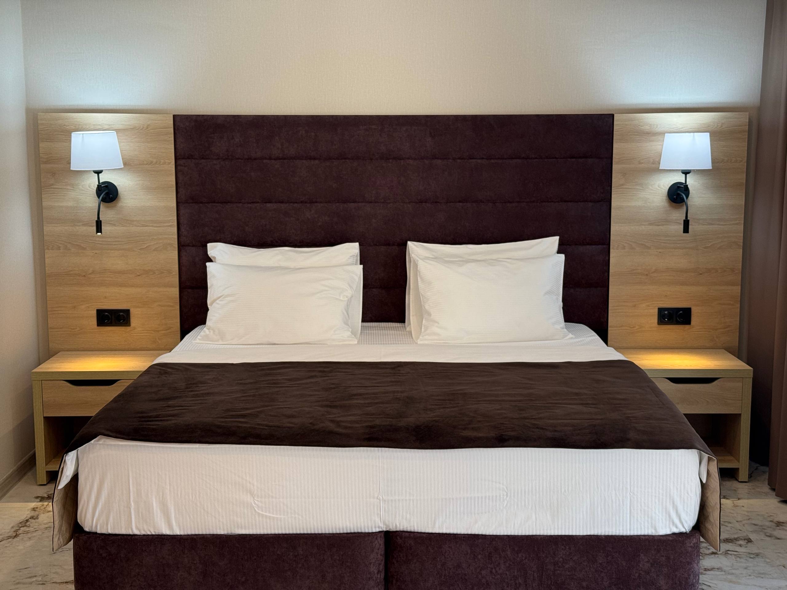 Двухместный номер Делюкс с 1 кроватью или 2 отдельными кроватями и балконом