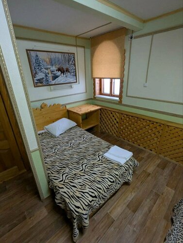 Двухместный номер с 2 отдельными кроватями и собственной внешней ванной комнатой в Русский Север