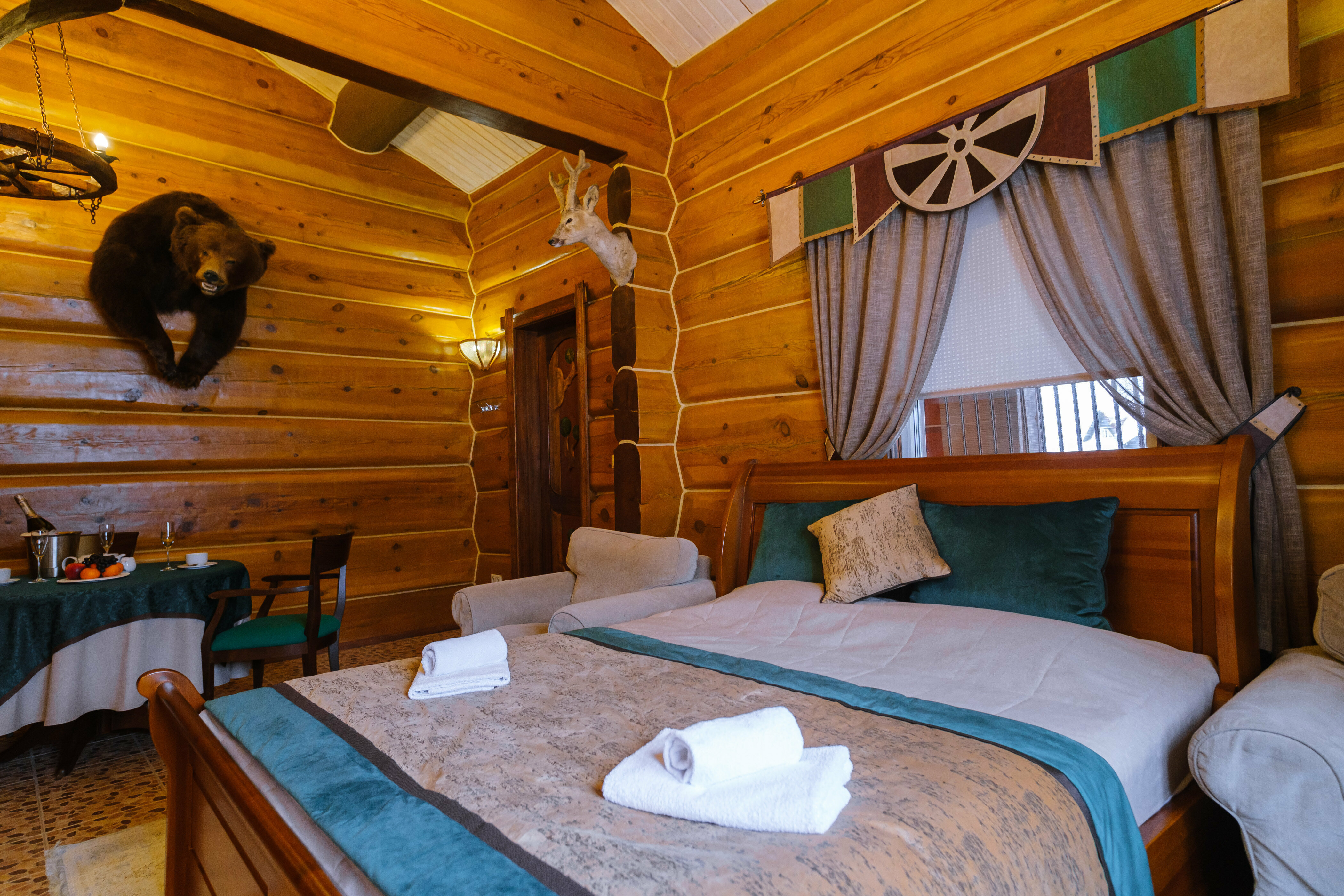 Большой двухместный номер с 1 кроватью