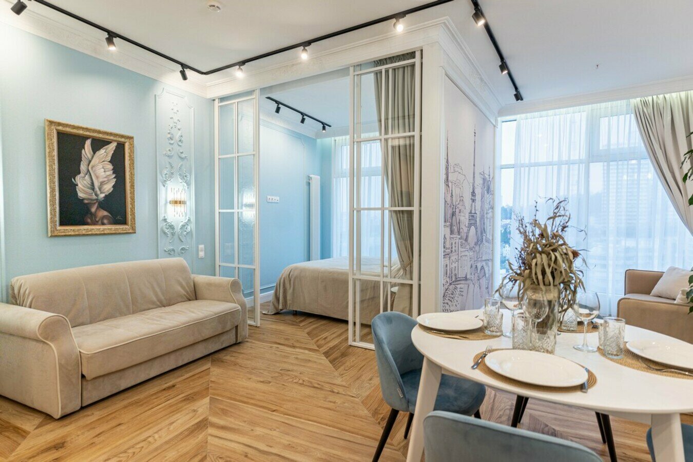 Премиальная студия люкс! Самый центр! До набережной и пляжа 5 минут!