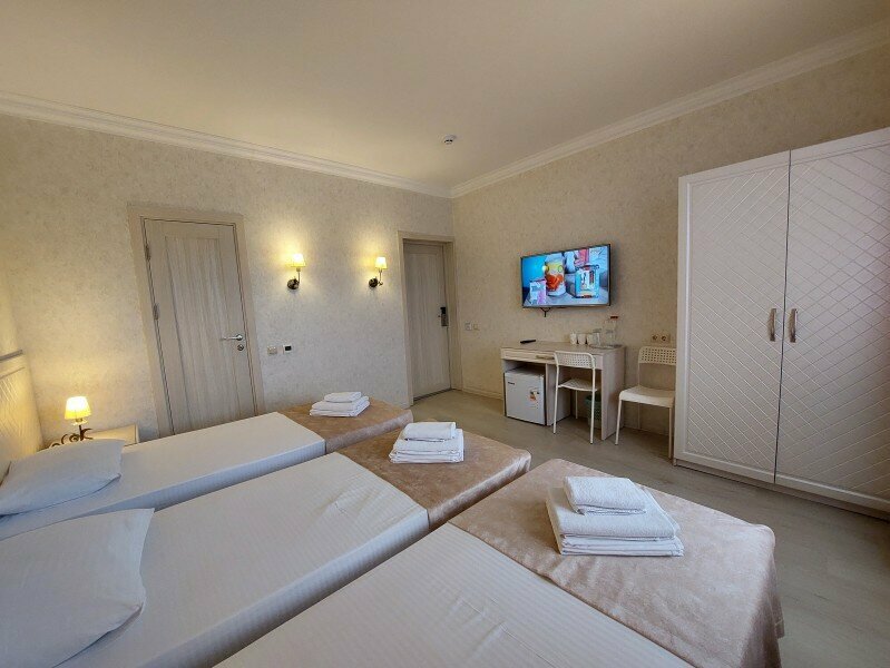 Трехместный номер с балконом