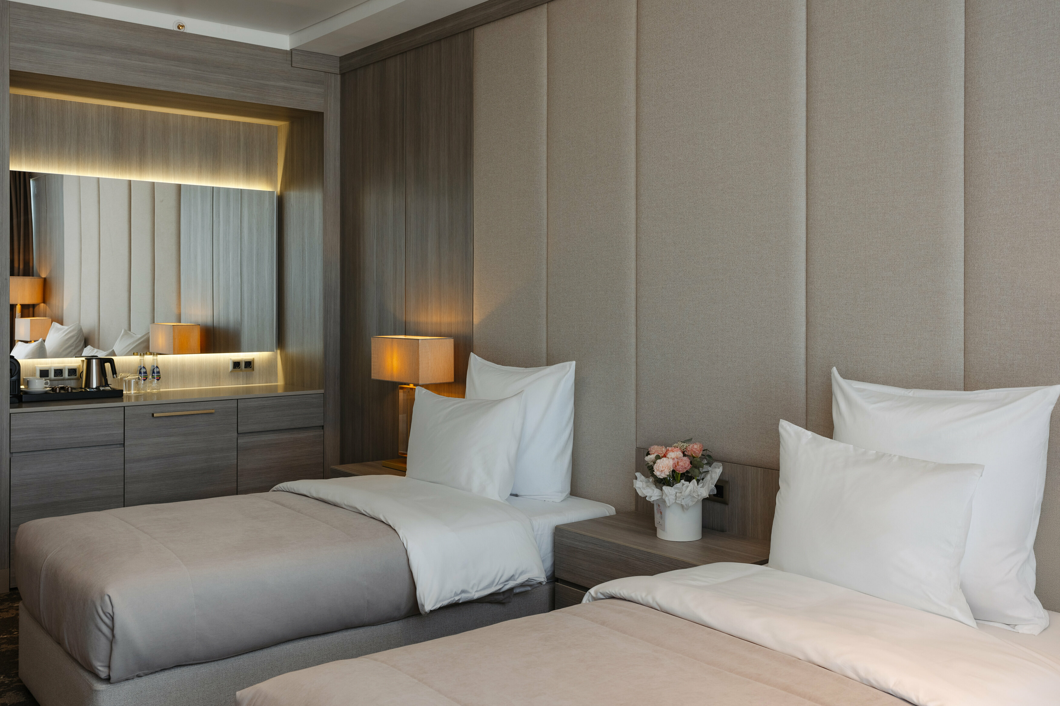 Делюкс с двумя односпальными кроватями